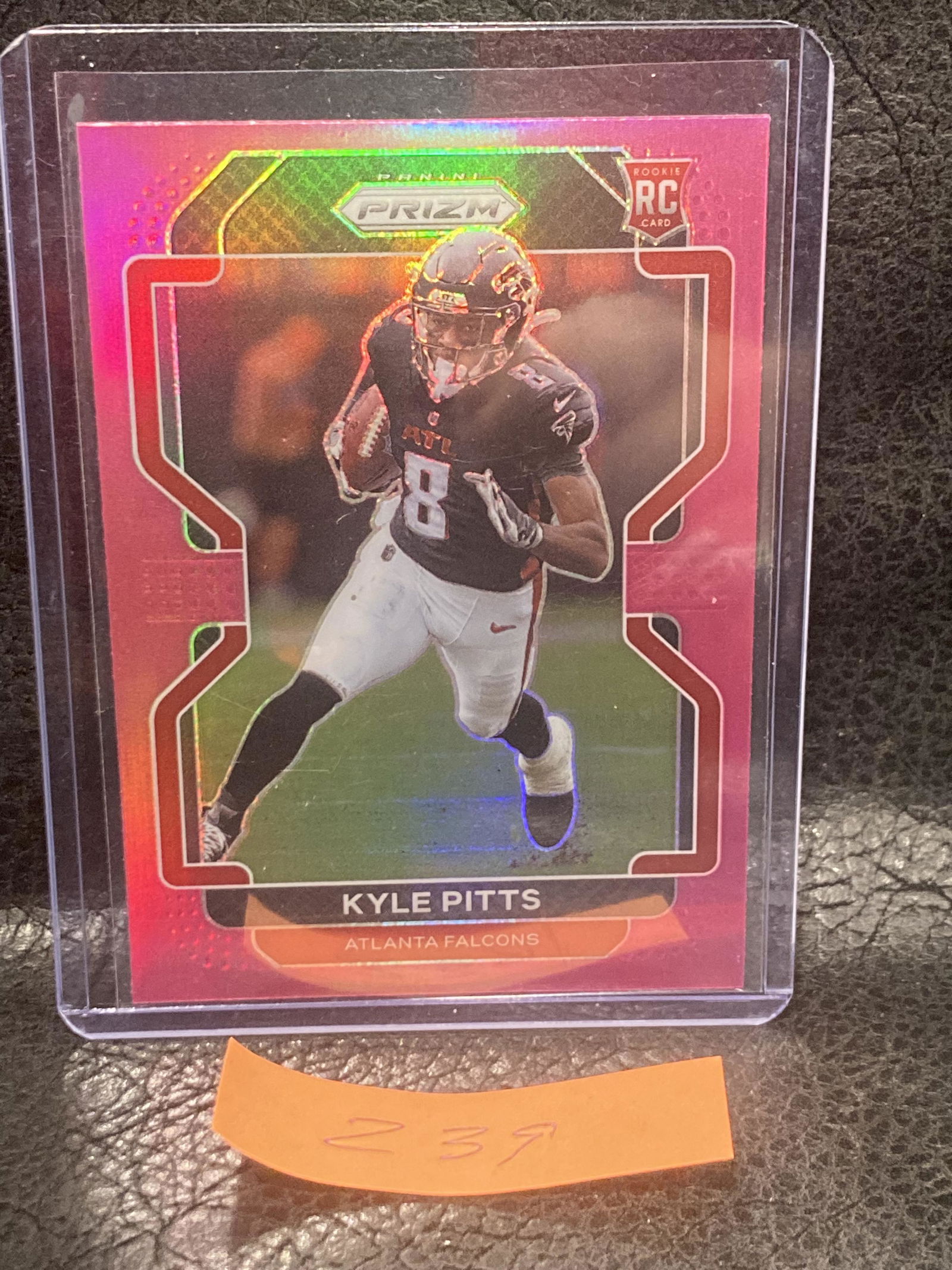 Kyle Pitts 2021 Panini Prizm Pink Prizm Rookie Rc 341 Falcons (1 of 2)
