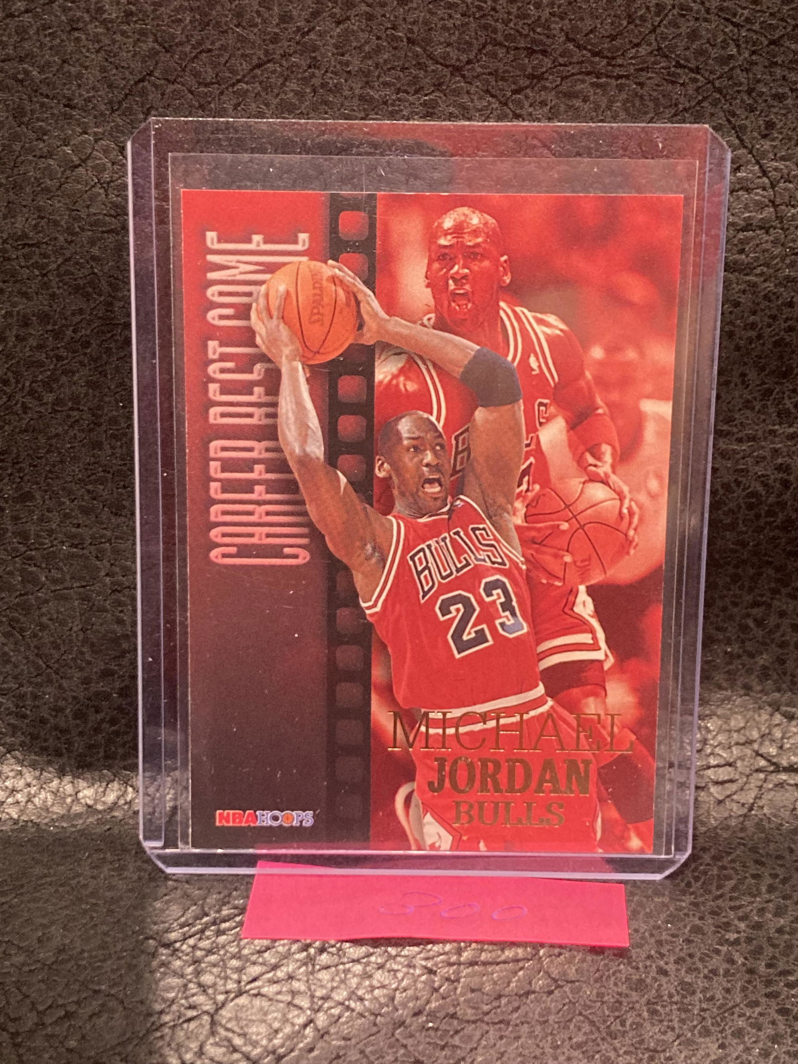 Michael Jordan 1997-98 Hoops Career Best Game Nba Card #335 Bulls Hof (1 of 2)