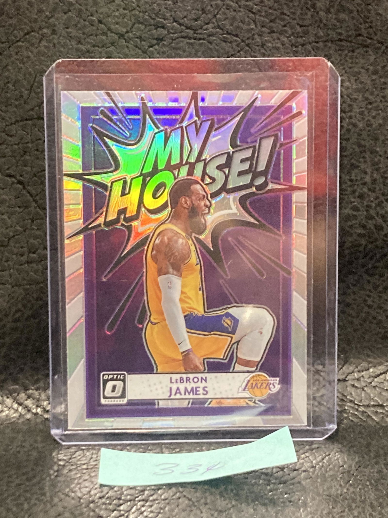 Lebron James 2020-21 Donruss Optic My Householo Prizm #4 Lakers (1 of 2)