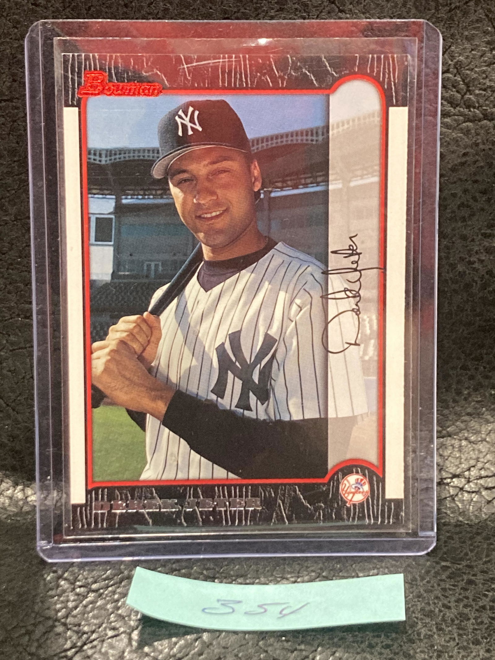 Derek Jeter 1999 Bowman Set Break #290 Hof New York Yankees (1 of 2)