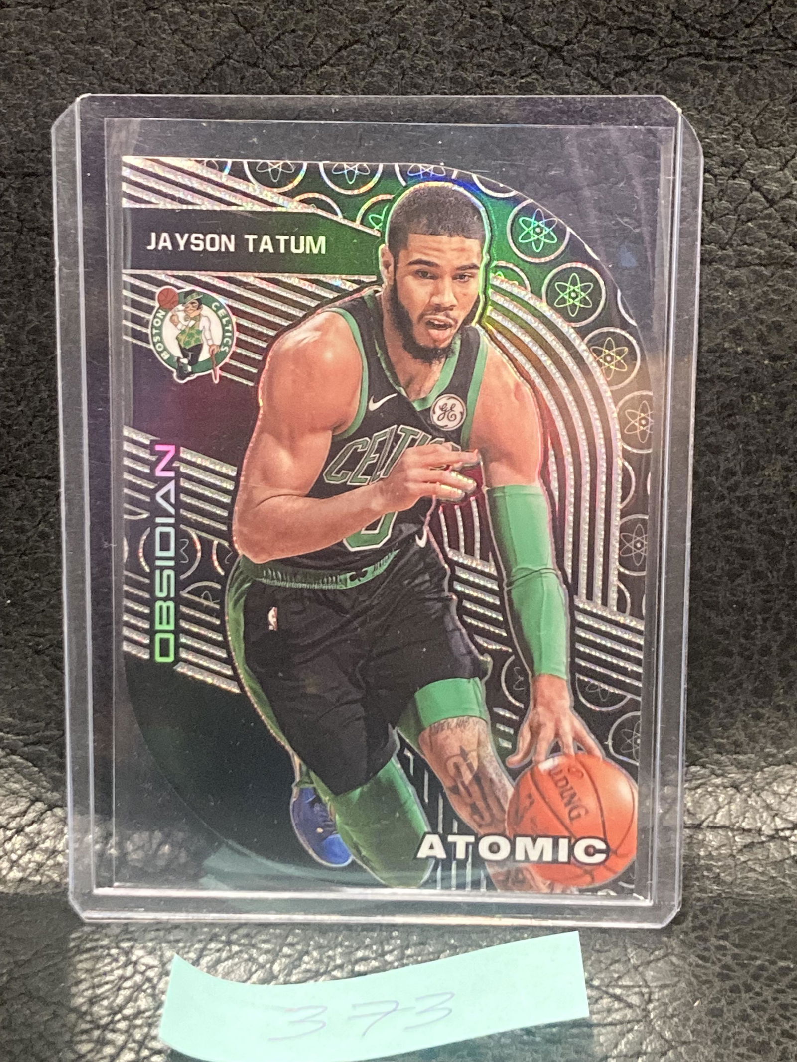 Jayson Tatum 2019-20 Panini Obsidian #26 Atomic Prizms Sp #/99 Celtics (1 of 2)