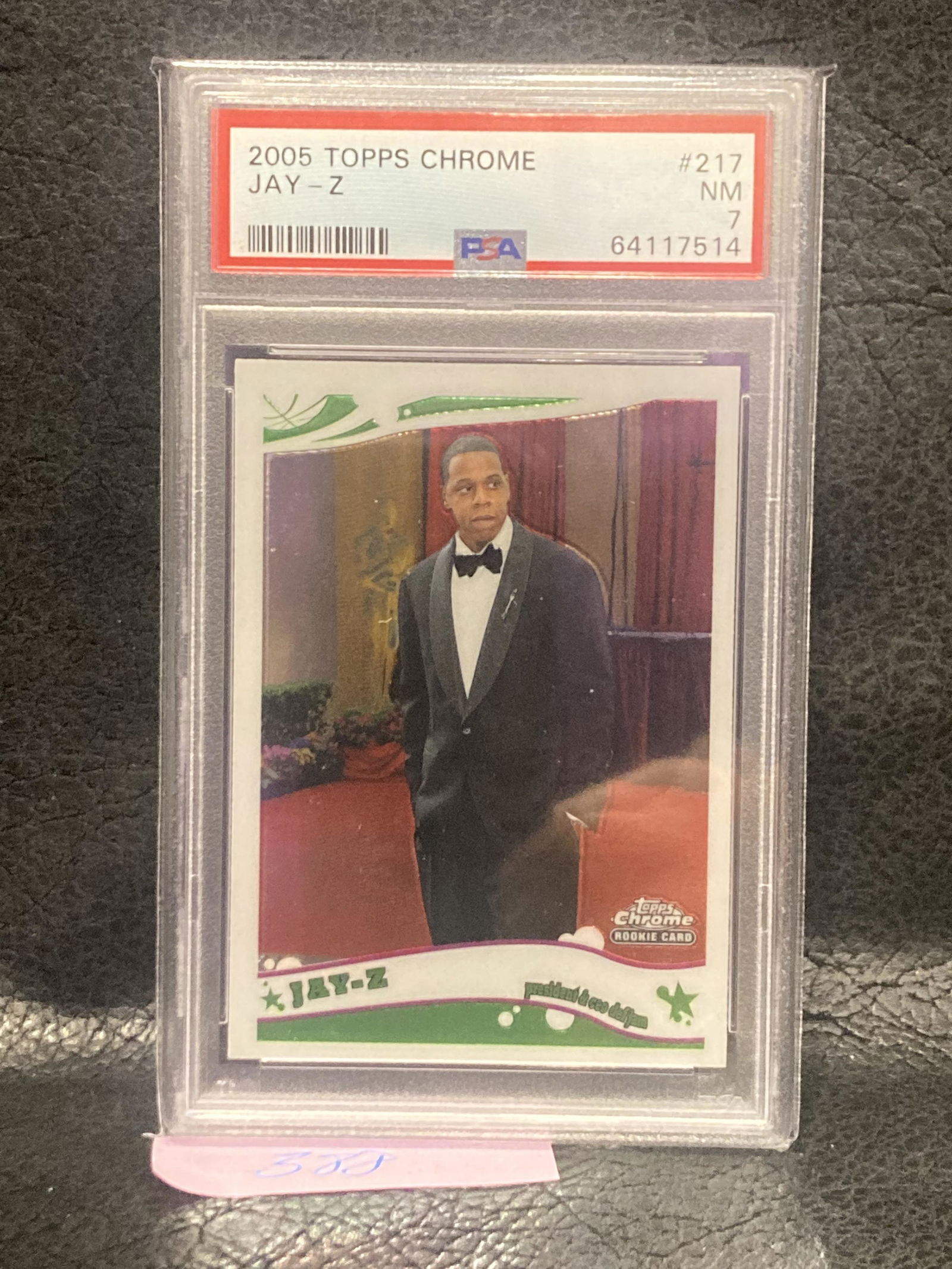 Jay Z 2005-06 Topps Chrome Basketball #217 Rookie Card Psa 7 (1 of 2)
