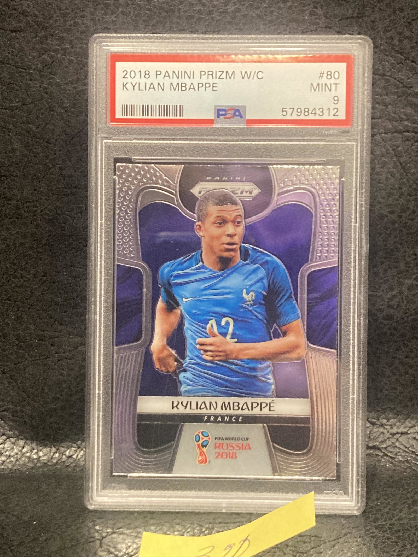 Kylian Mbappe 2018 Panini Prizm World Cup Soccer #80 France Rc Rookie Psa 9: Kylian Mbappe 2018 Panini Prizm World Cup Soccer #80 France Rc Rookie Psa 9