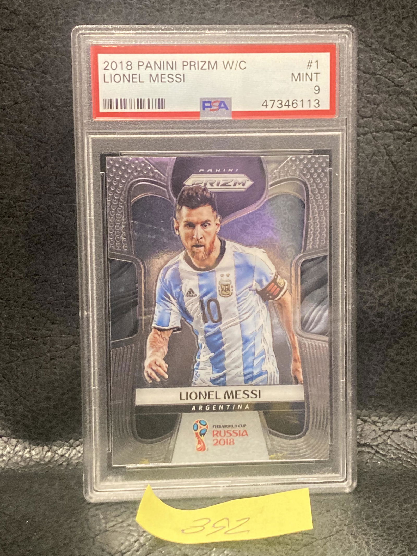Lionel Messi 2018 Panini Prizm World Cup Russia Psa 9 Prizms Mint #1 Argentina (1 of 2)