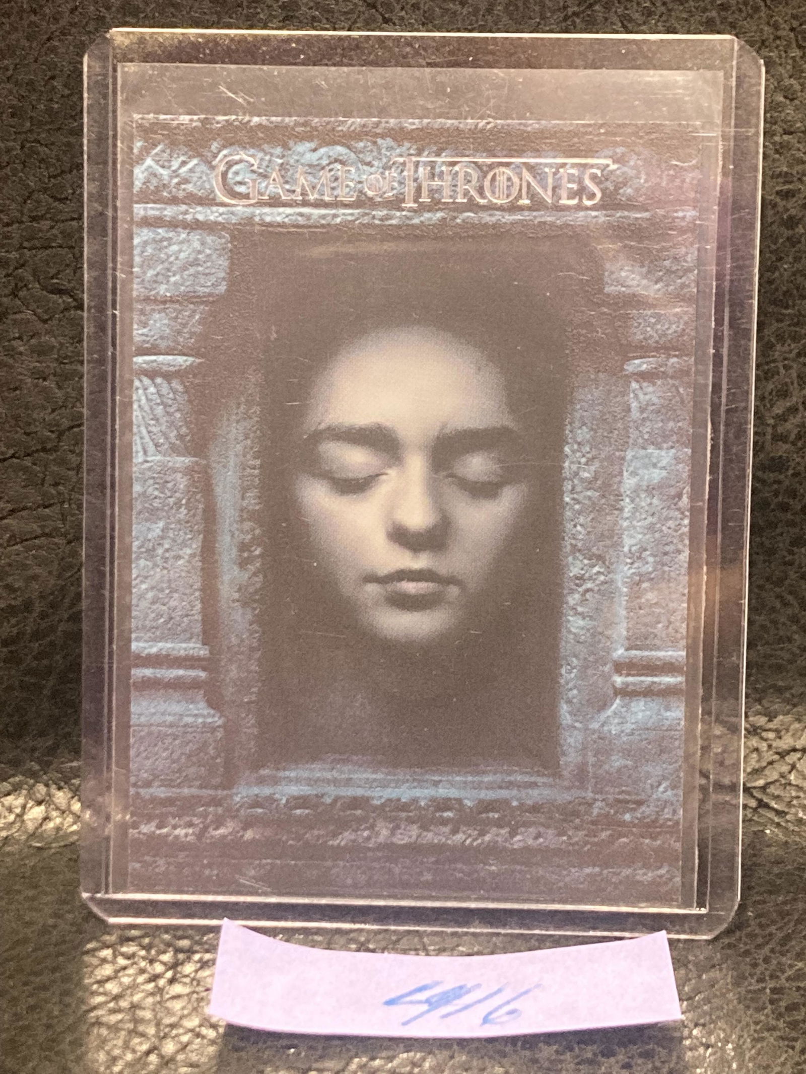 2017 Rittenhouse Game Of Thrones Season 6 Hall Of Faces Arya Stark #HF1 3c2 (1 of 2)