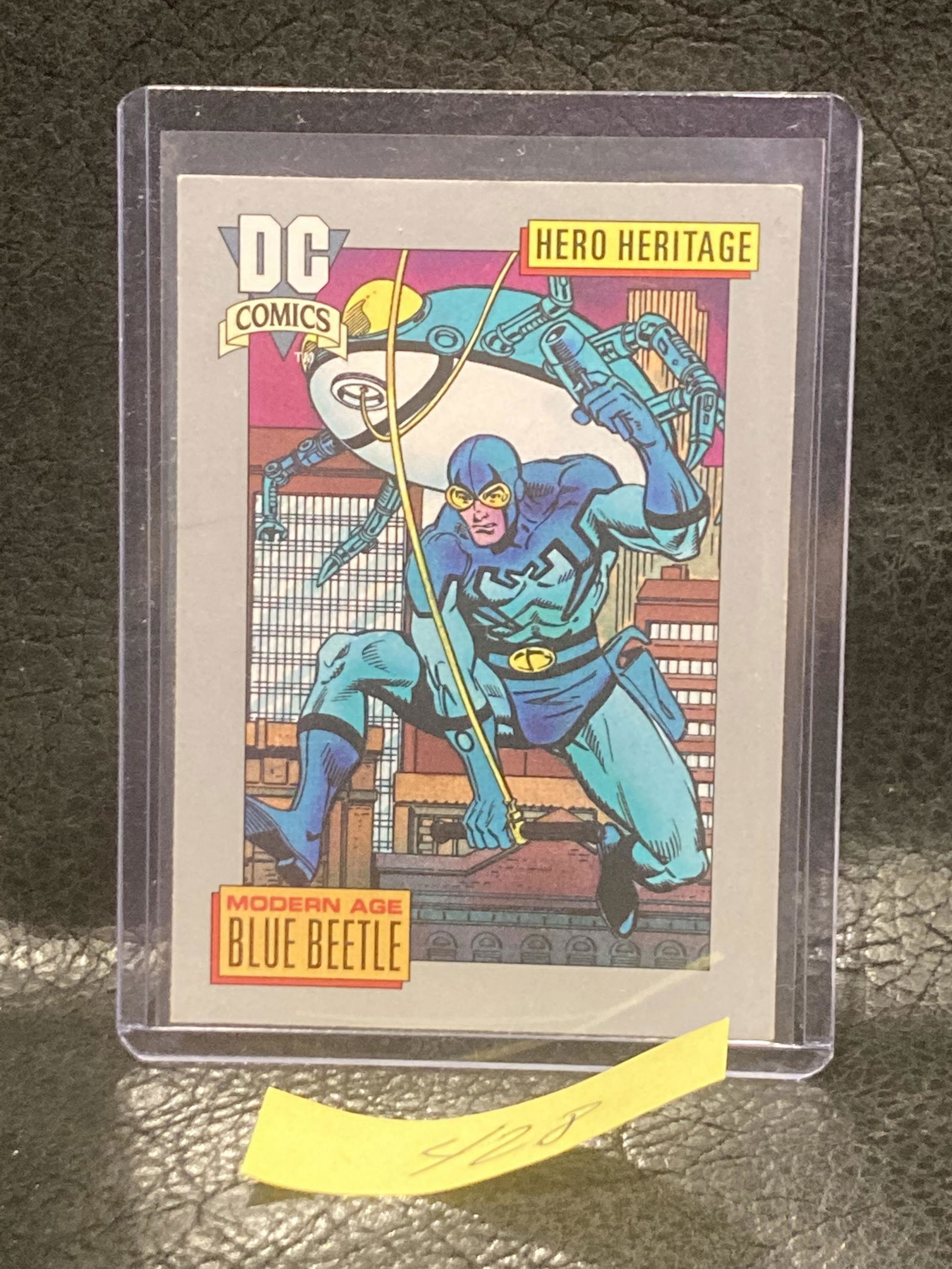 1991 Dc Comics Hero Heritage Modern Age Blue Beetle Trading Card #3 (1 of 2)