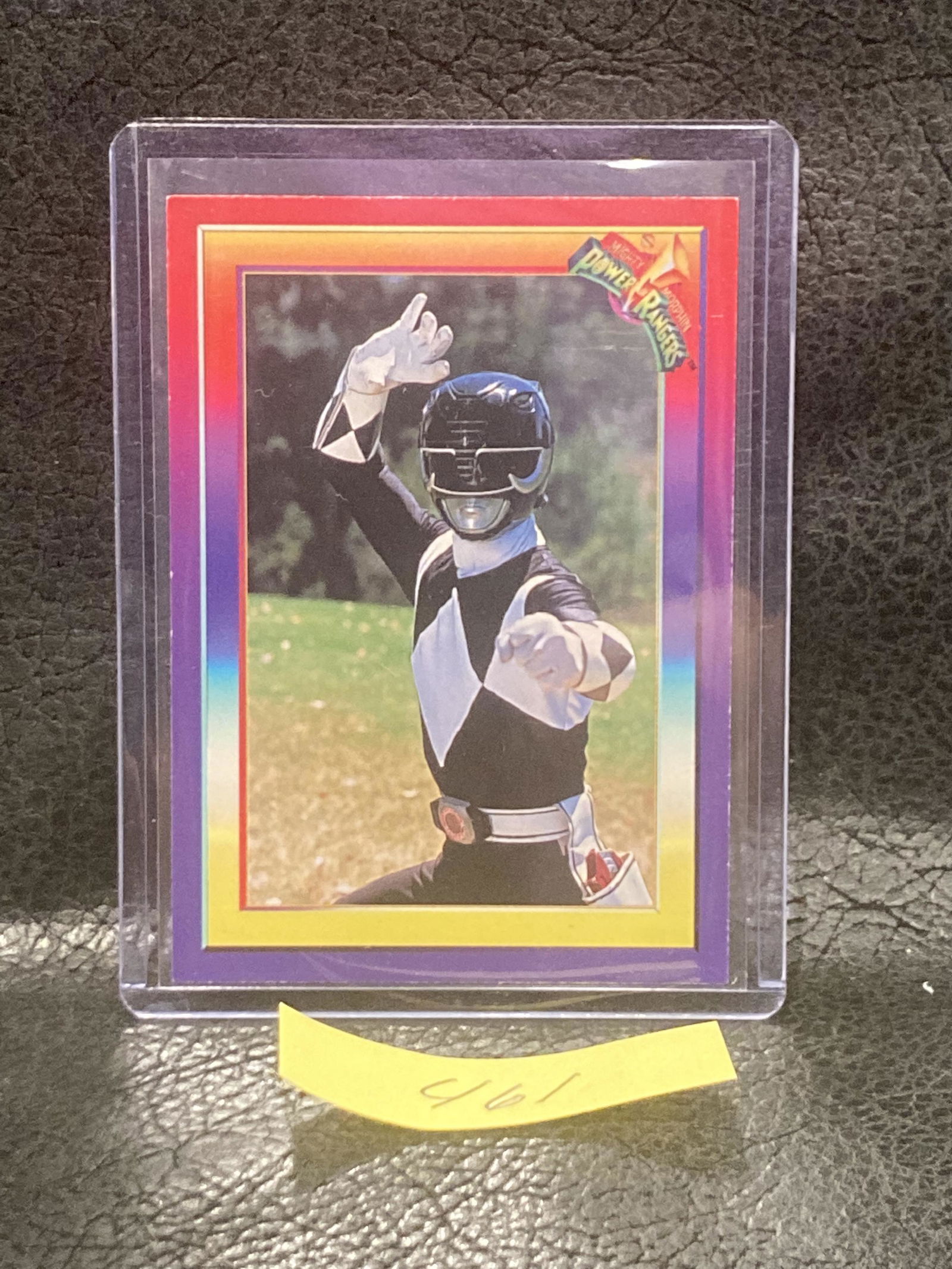 The Black Ranger 1995 Power Rangers Bandai Trading Card No. 2 Saban (1 of 2)