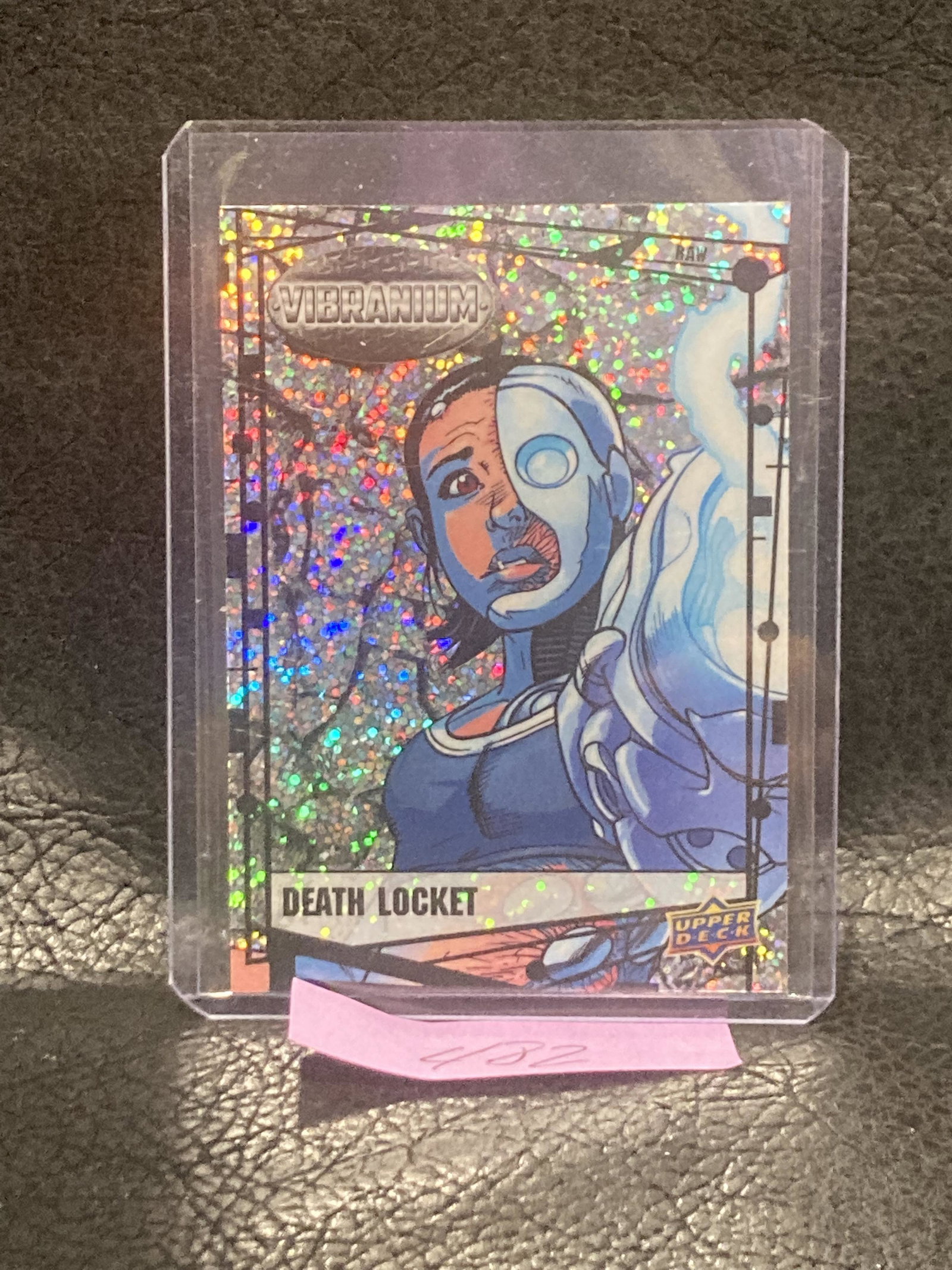 Death Locket #83 2015 Upper Deck Marvel Vibranium Raw Parallel: Death Locket #83 2015 Upper Deck Marvel Vibranium Raw Parallel