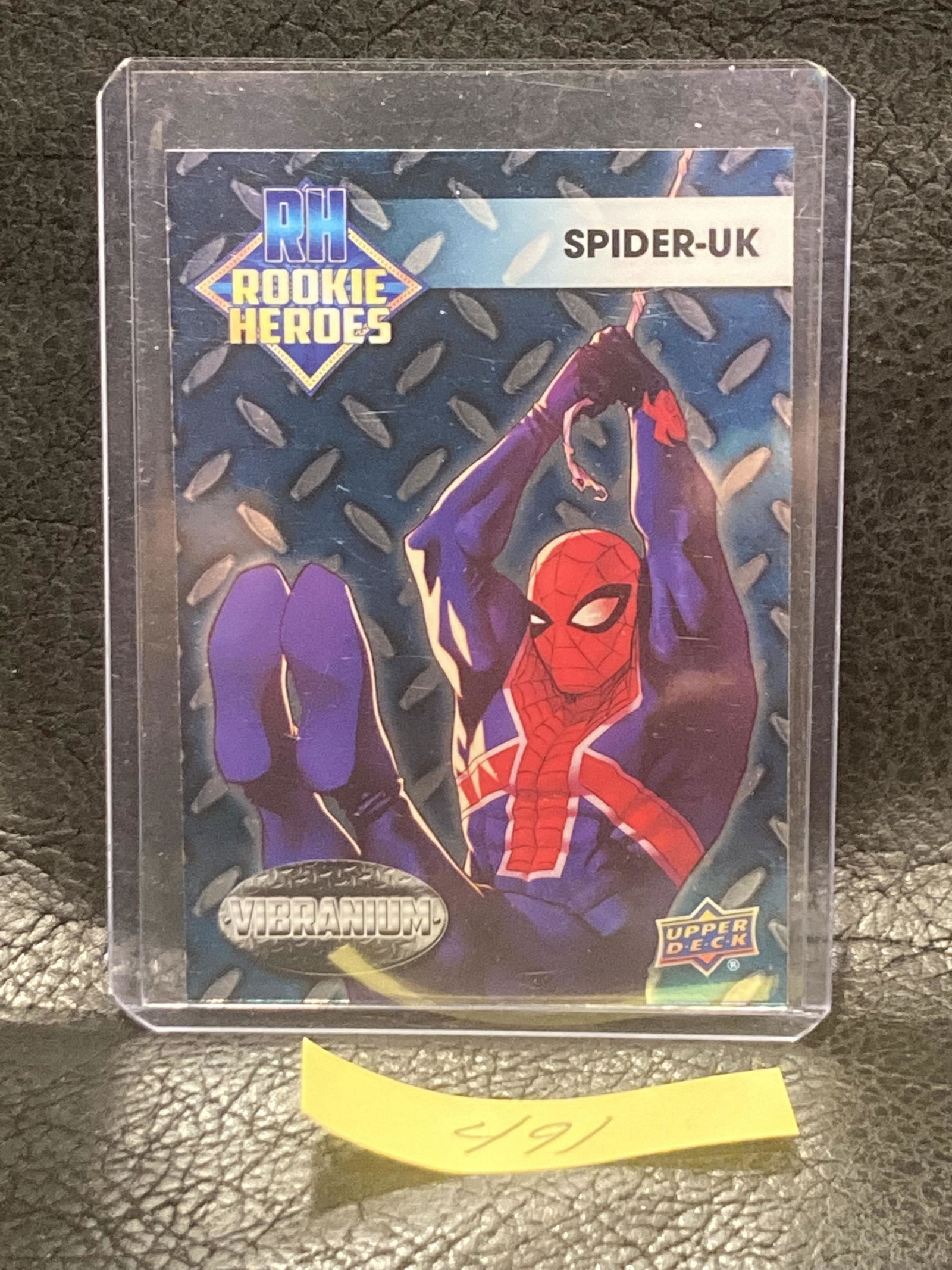 Spider Uk 2015 Upper Deck Marvel Vibranium Rookie Heroes #RH-9 (1 of 2)