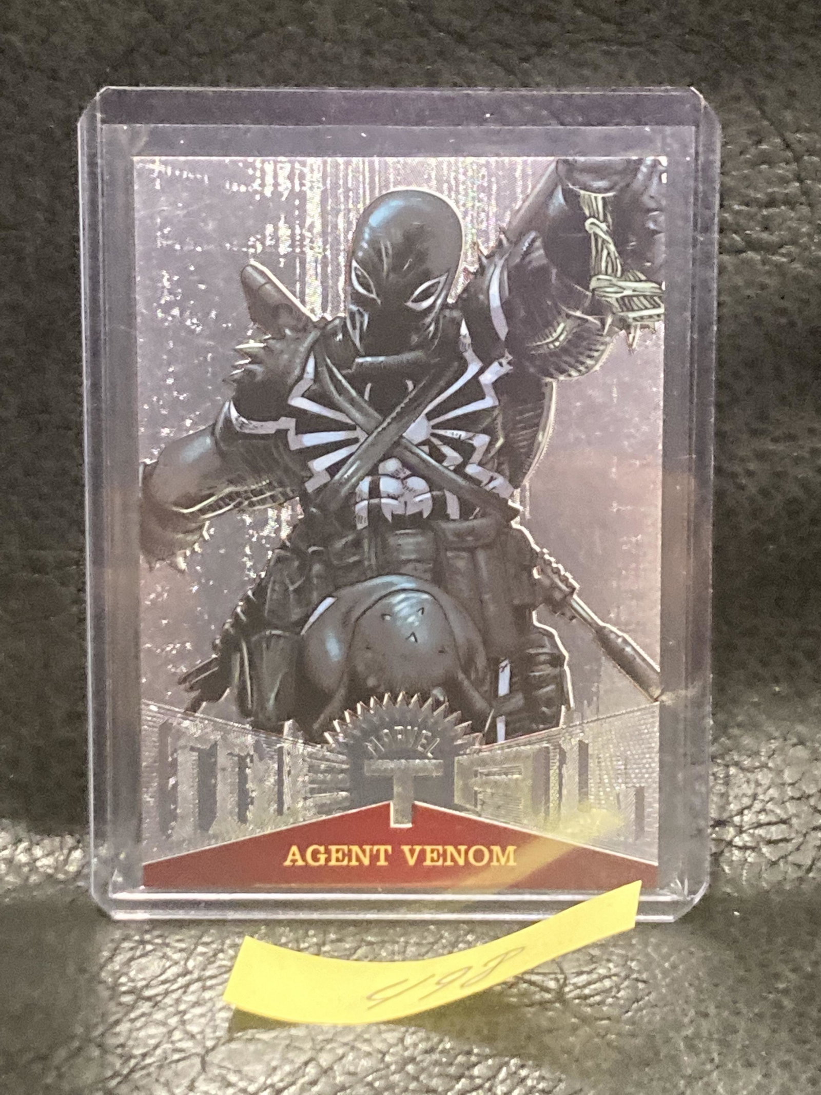 Agent Venom 2017 Fleer Ultra Marvel Spider-Man Marvel Metal #MM4: Agent Venom 2017 Fleer Ultra Marvel Spider-Man Marvel Metal #MM4