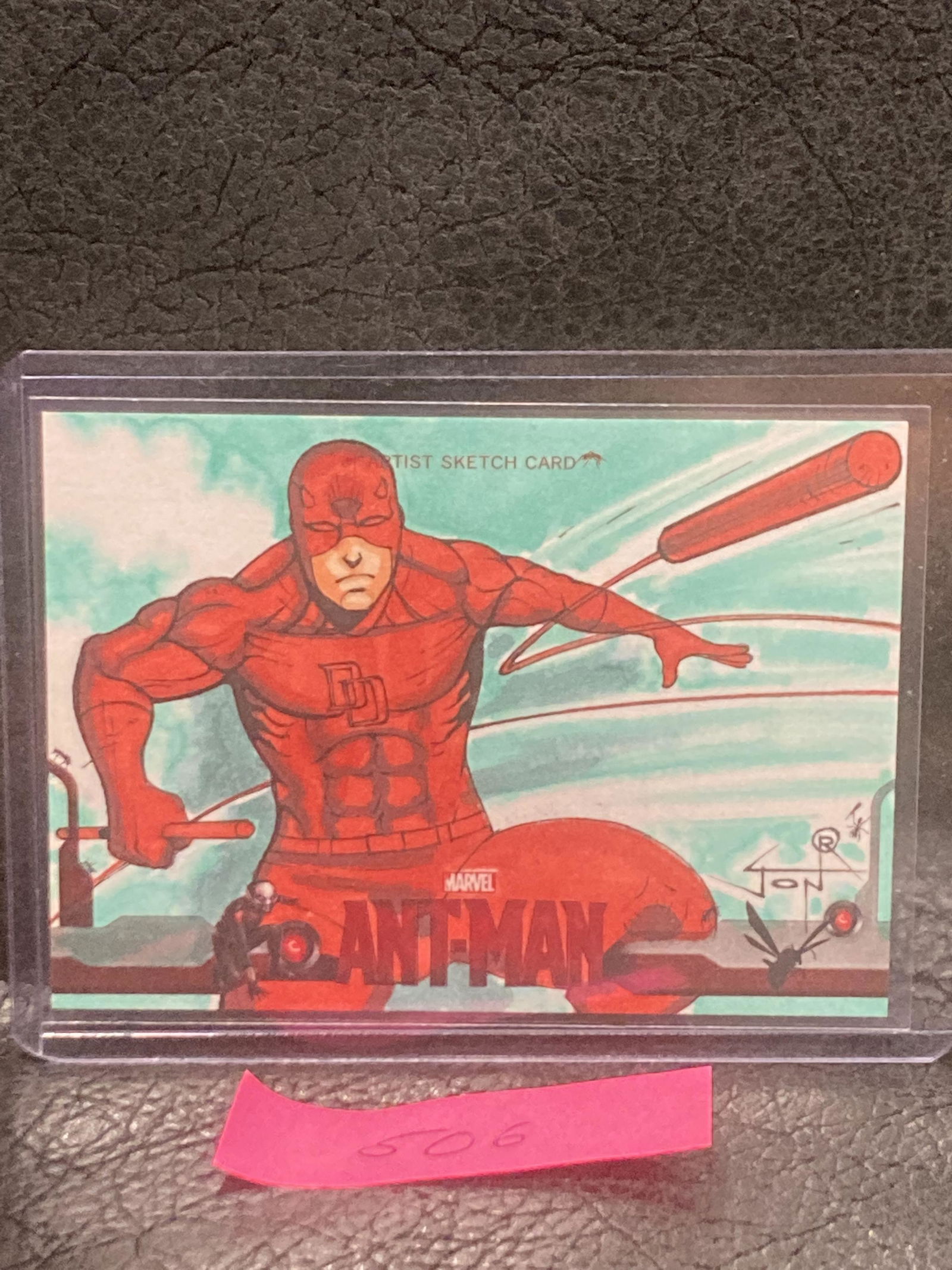 Daredevil 1/1 2015 Marvel Antman Sketch Card (1 of 2)