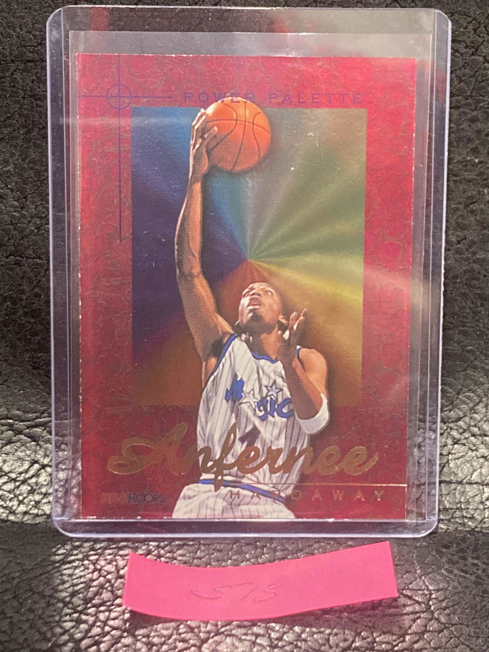 Anfernee Hardaway 1995-96 Skybox Nba Hoops Power Palette #7 Magic (1 of 2)