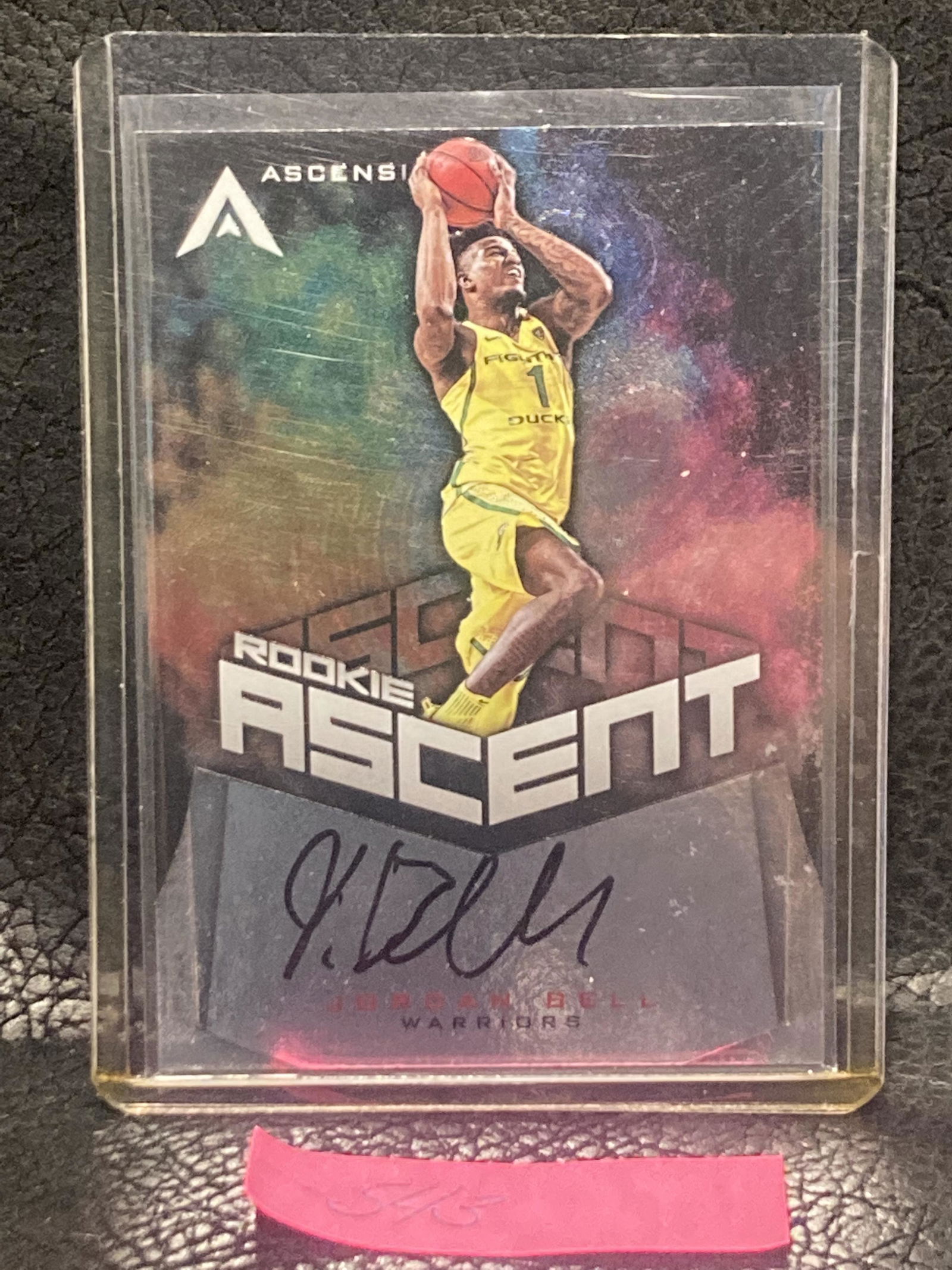 Jordan Bell 2017-18 Panini Ascension Rookie Ascent /299 #ASC-JOR Rookie Auto Rc (1 of 2)