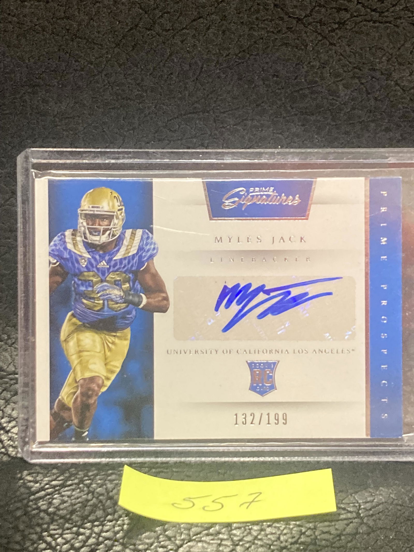 Myles Jack 2016 Panini Prime Signatures Prospects /199 #249 Rookie Auto Rc (1 of 2)