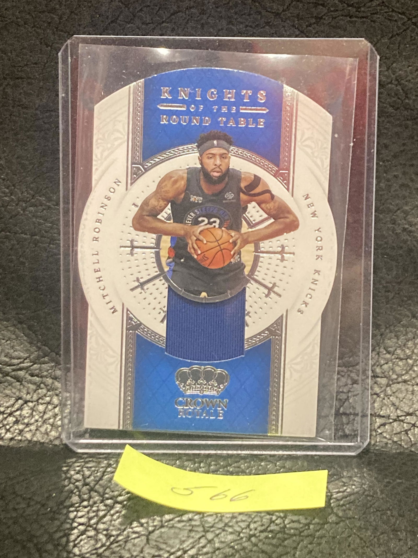 Mitchell Robinson 2021-22 Crown Royale Knight Of The Roundtable Patch Knicks (1 of 2)