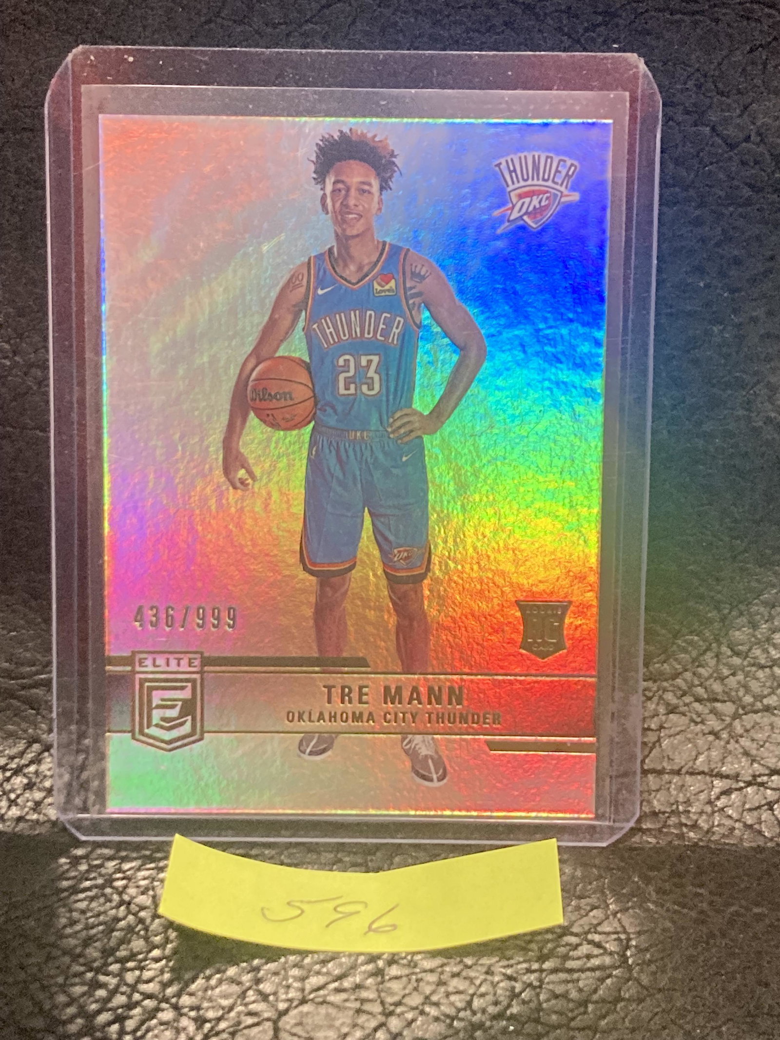 Tre Mann 2021-22 Panini Donruss Elite #231 Rookie Card Rc #711/999 Thunder: Tre Mann 2021-22 Panini Donruss Elite #231 Rookie Card Rc #711/999 Thunder
