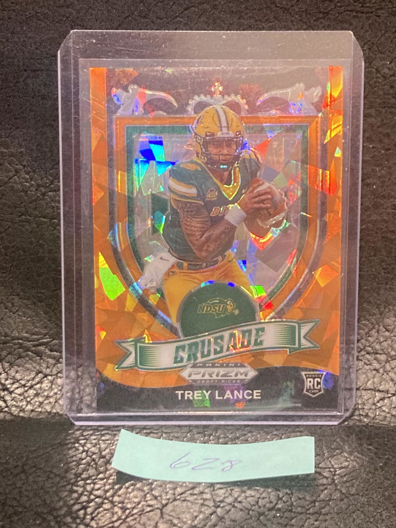 Trey Lance 2021 Panini Prizm Draft Picks Orange Ice Crusade Rookie Card 49ers (1 of 2)