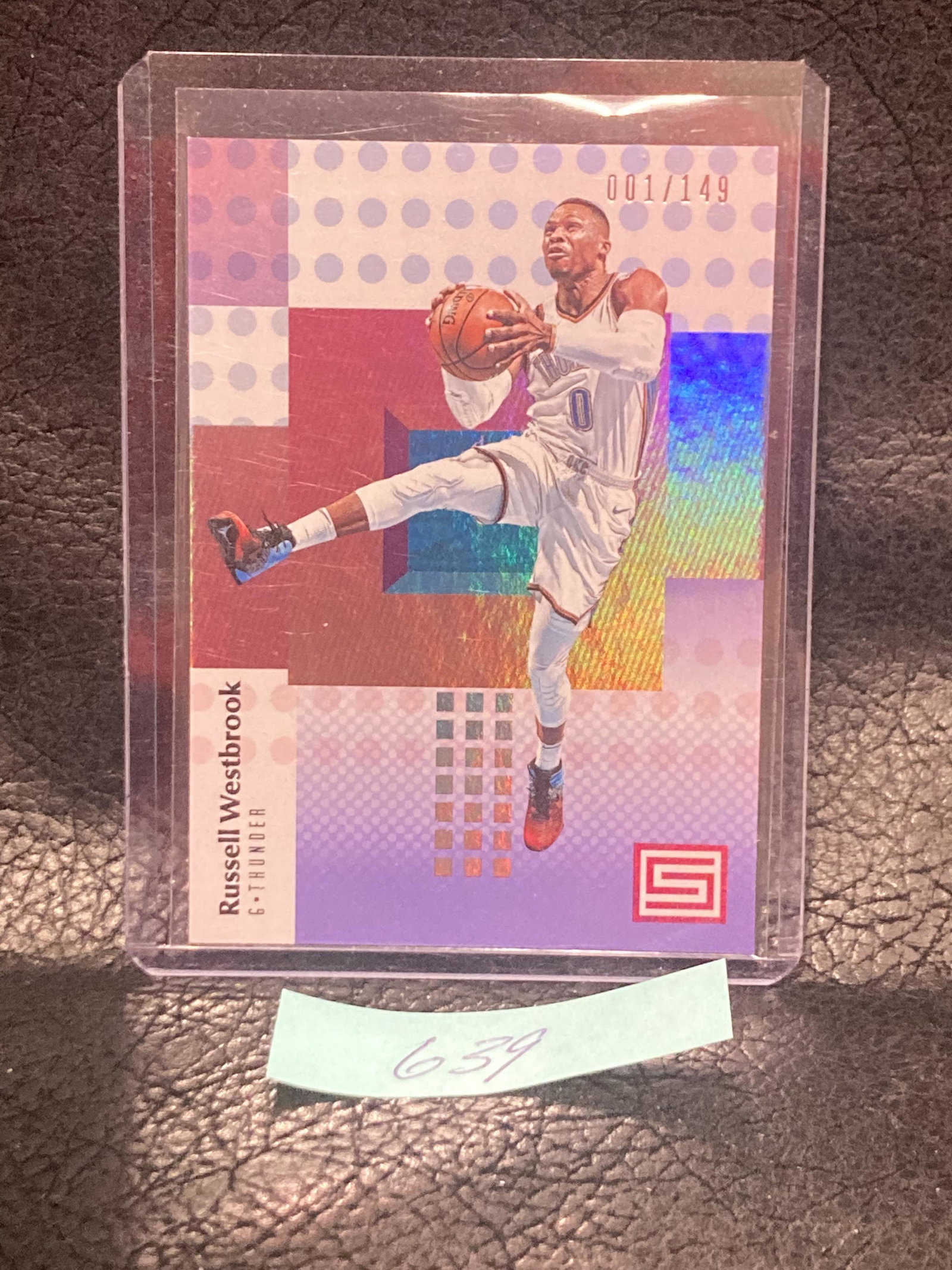 Russell Westbrook 2017-18 Panini Status Purple /149 #87 Thunder: Russell Westbrook 2017-18 Panini Status Purple /149 #87 Thunder