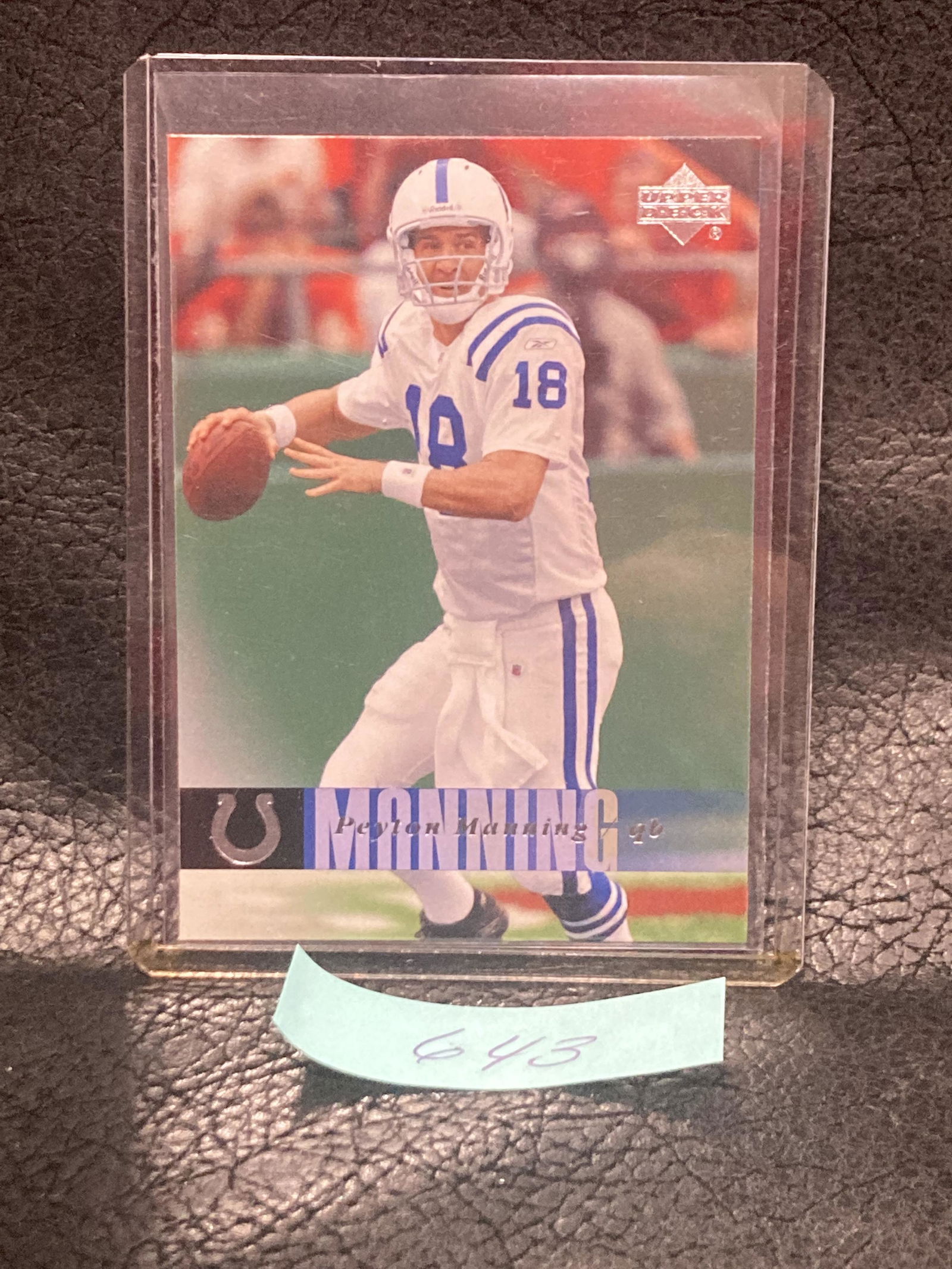 Peyton Manning 2006 Upper Deck Football Card #82 Colts (1 of 2)