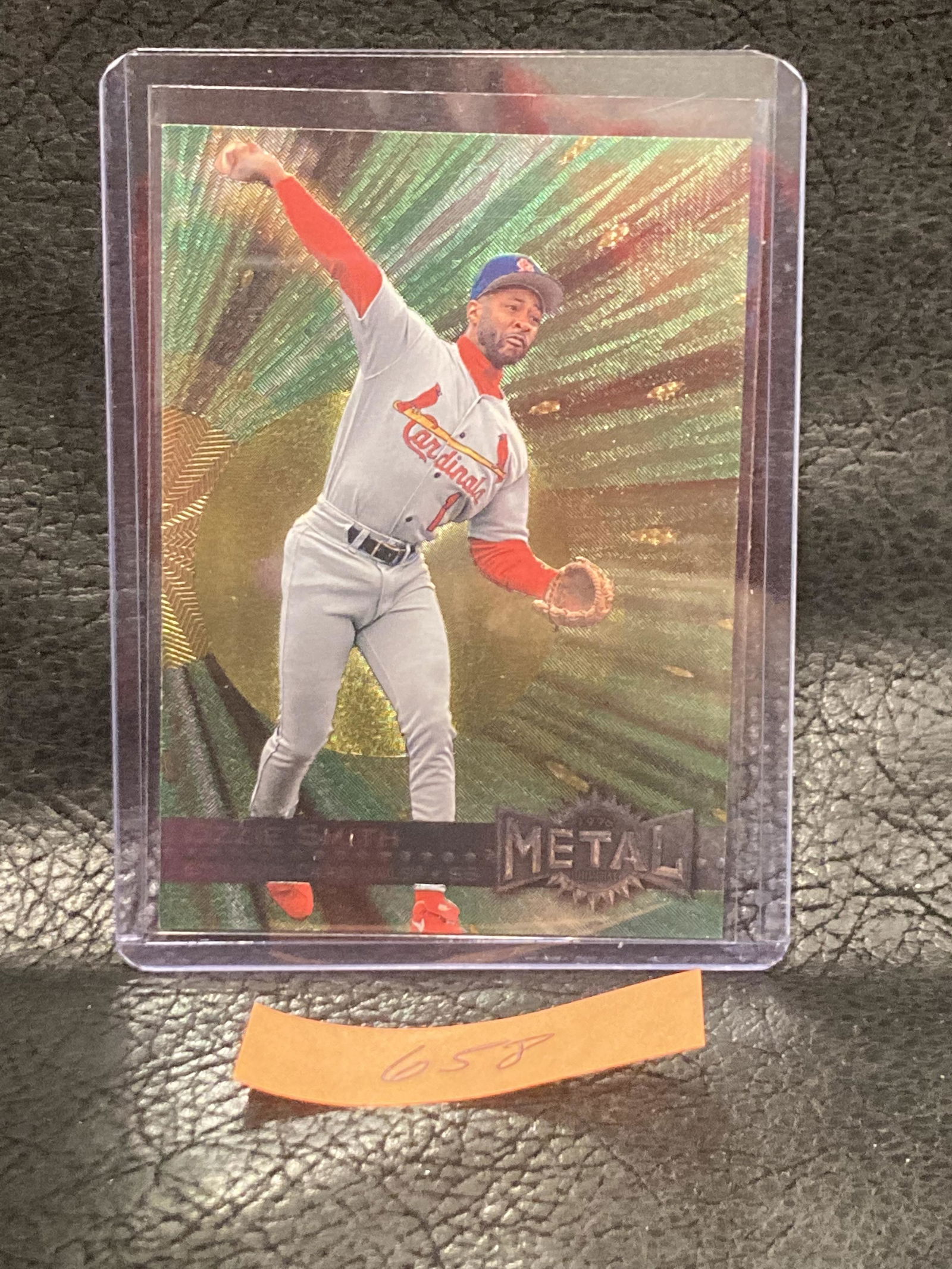 Ozzie Smith 1996 Fleer Metal Universe #229 Cardinals Baseball Card (1 of 2)