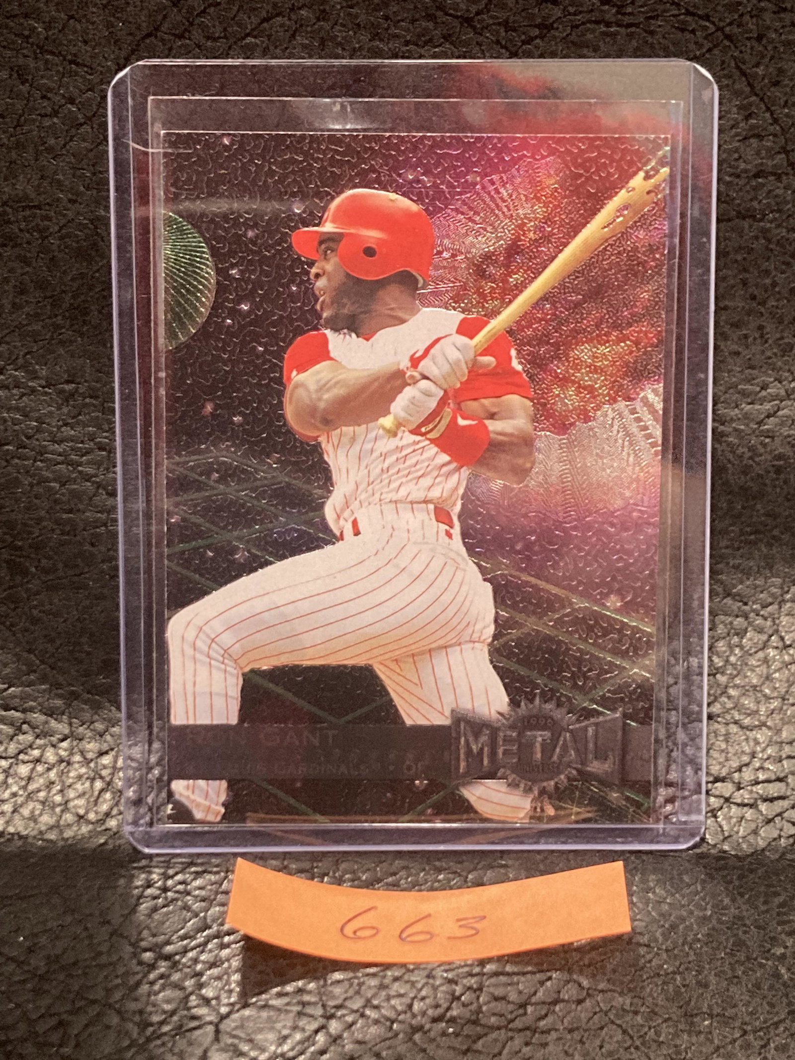 Ron Gant 1996 Metal Universe #224 St. Louis Cardinals: Ron Gant 1996 Metal Universe #224 St. Louis Cardinals