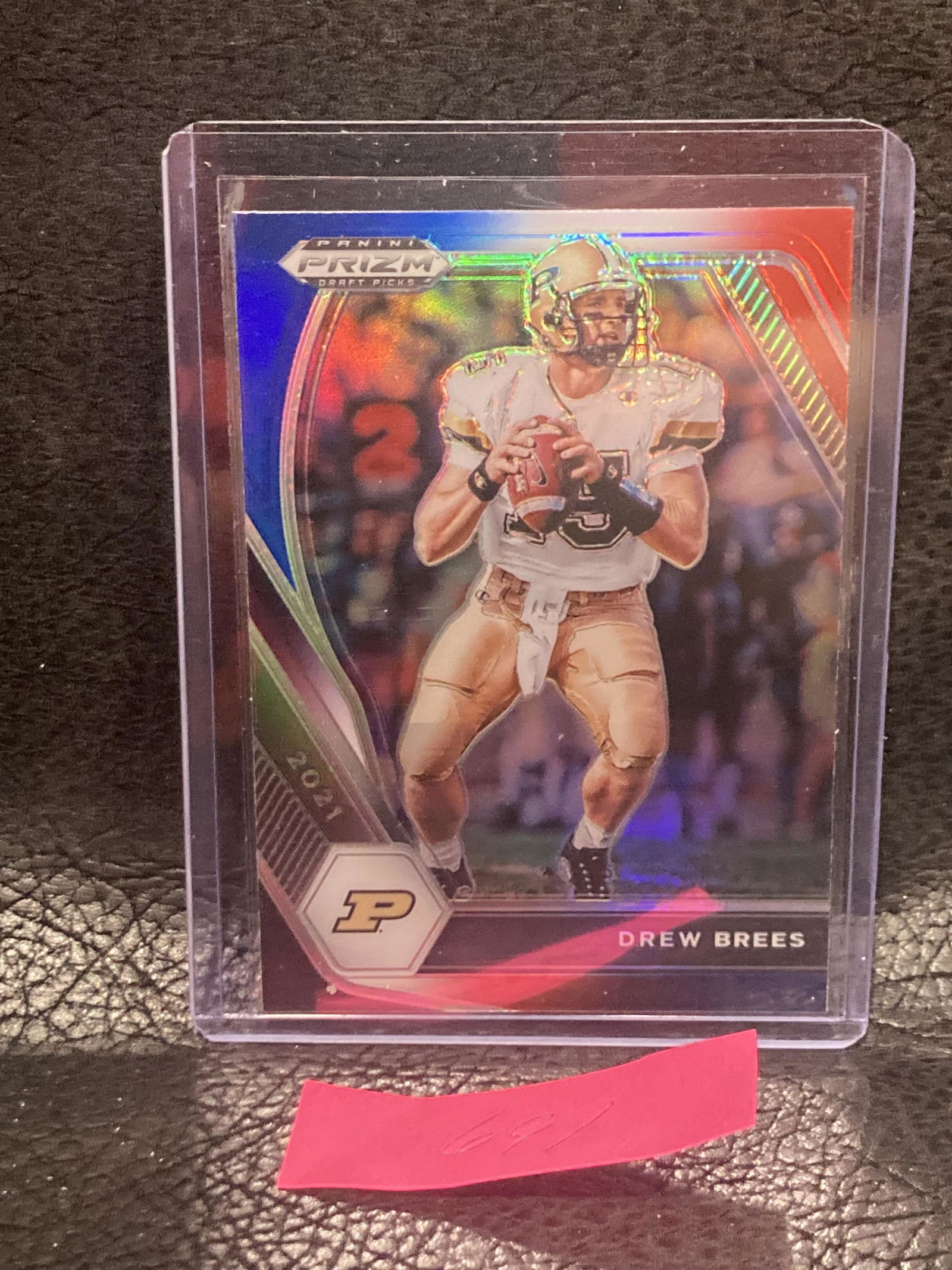 Drew Brees Parallel 2016 Panini Prizms Red White And Blue #111 Football Card (1 of 2)