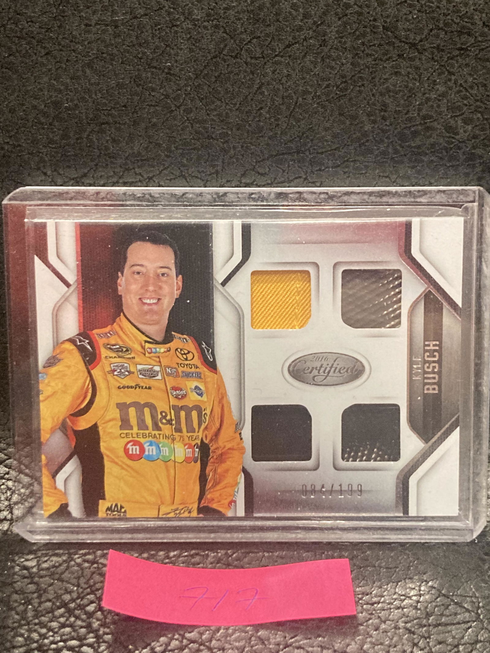 Kyle Busch 2016 Certified Complete Materials /199 #CM-KY (1 of 2)
