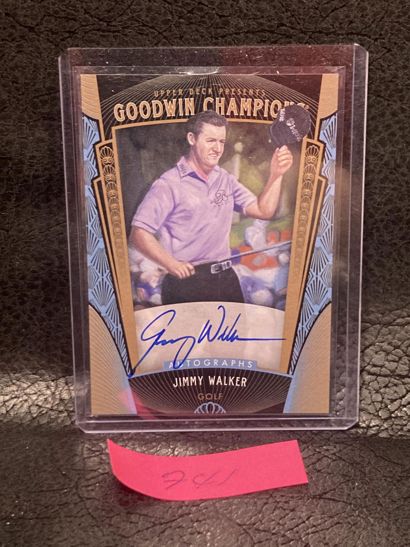 Jimmy Walker 2015 Goodwin Champions Autograph Golf 2016 Pga Champion: Jimmy Walker 2015 Goodwin Champions Autograph Golf 2016 Pga Champion