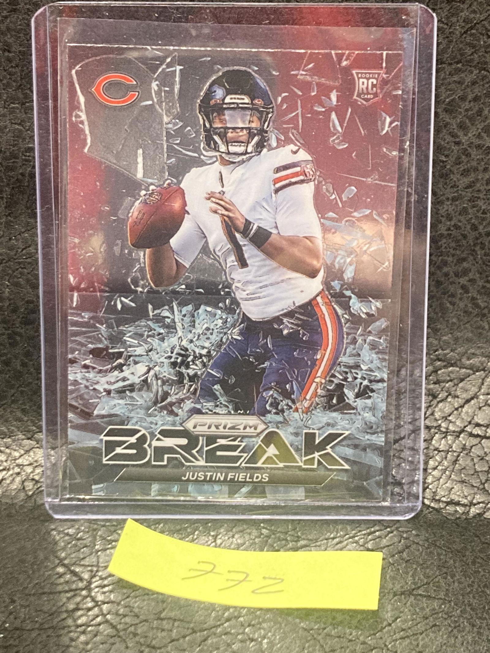 Justin Fields 2021 Panini Prizm Rc Break #PB-8 Chicago Bears Rookie (1 of 2)