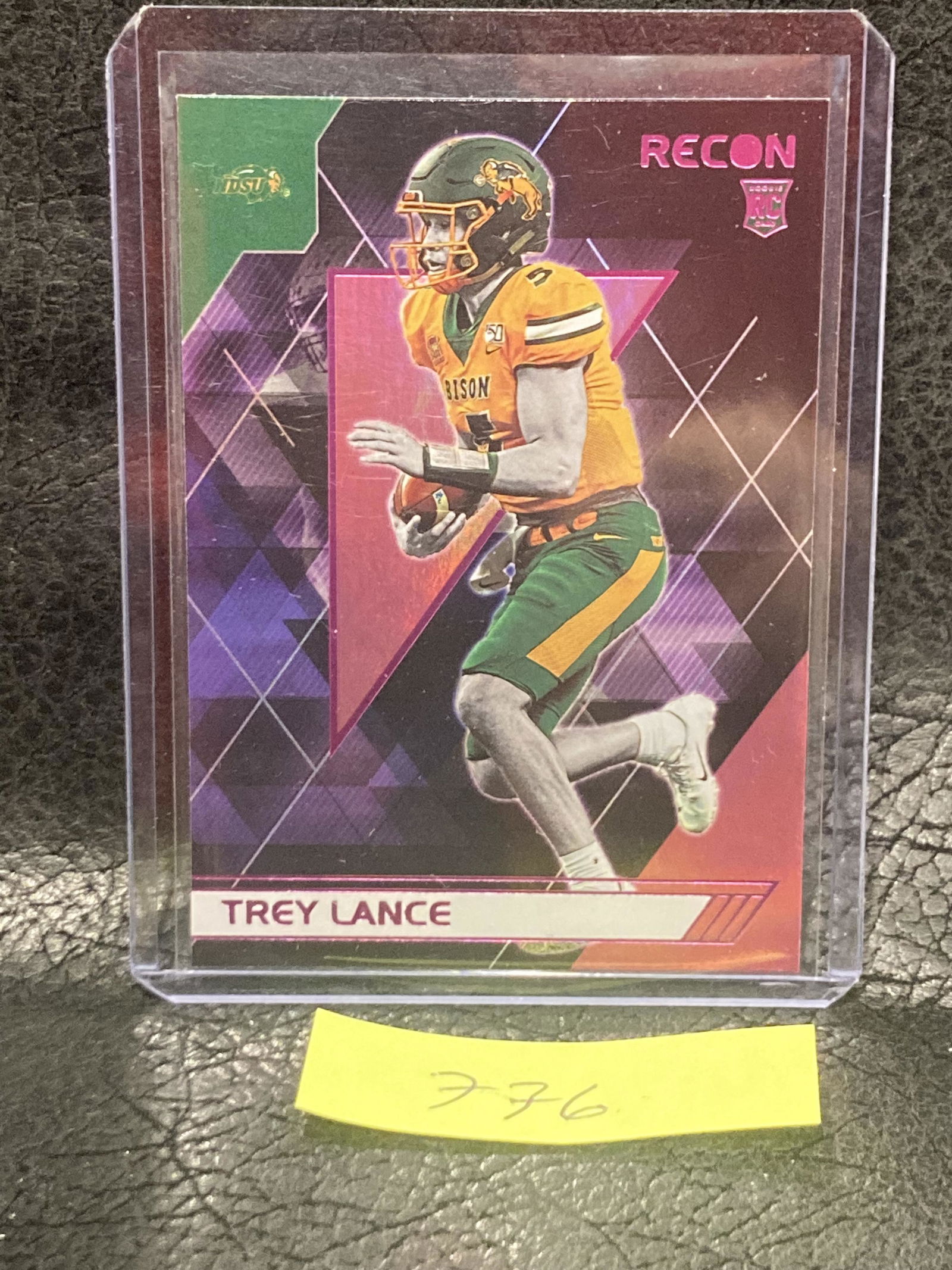 Trey Lance Rookie 2021 Panini Chronicles Recon Pink Prizm San Francisco 49ers Rc (1 of 2)