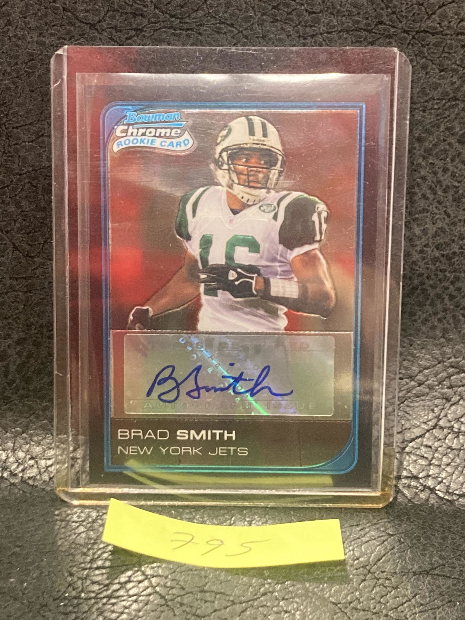Brad Smith 2006 Bowman Chrome Rookie Auto Jets #260 Rookie Auto Rc (1 of 2)