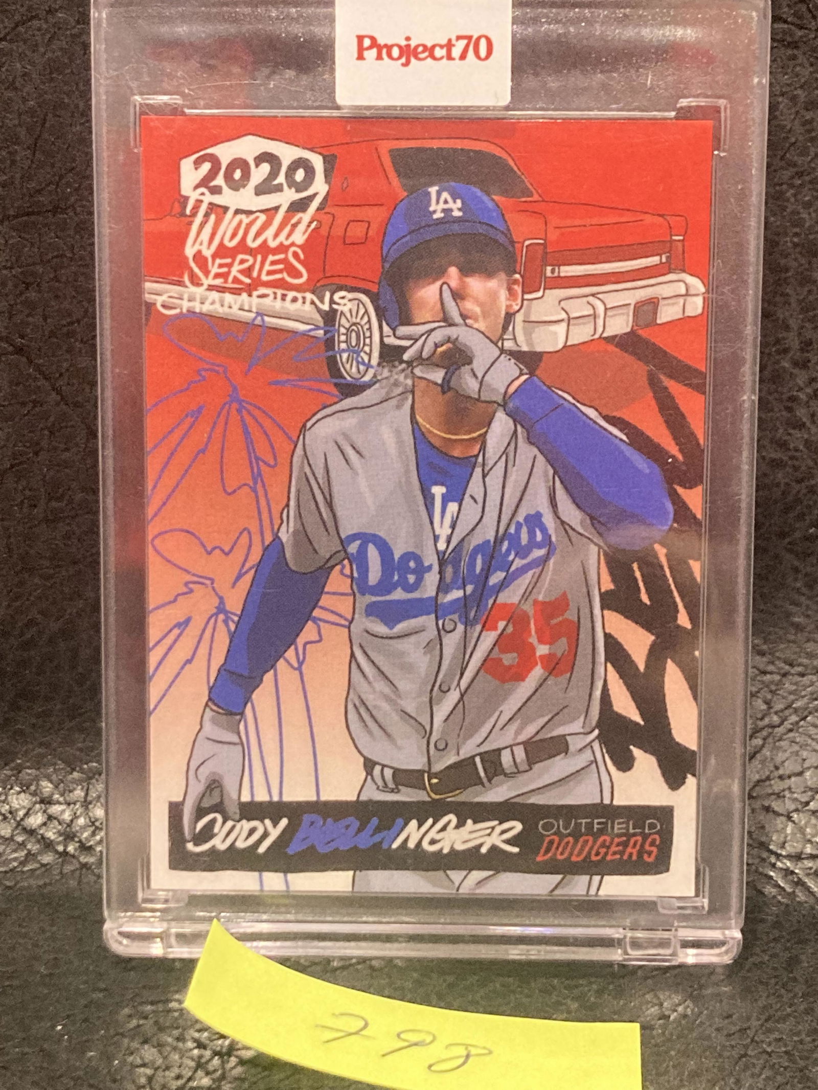 Cody Bellinger  2021 Topps Project70 2020 World Series La Dodgers #25 (1 of 2)