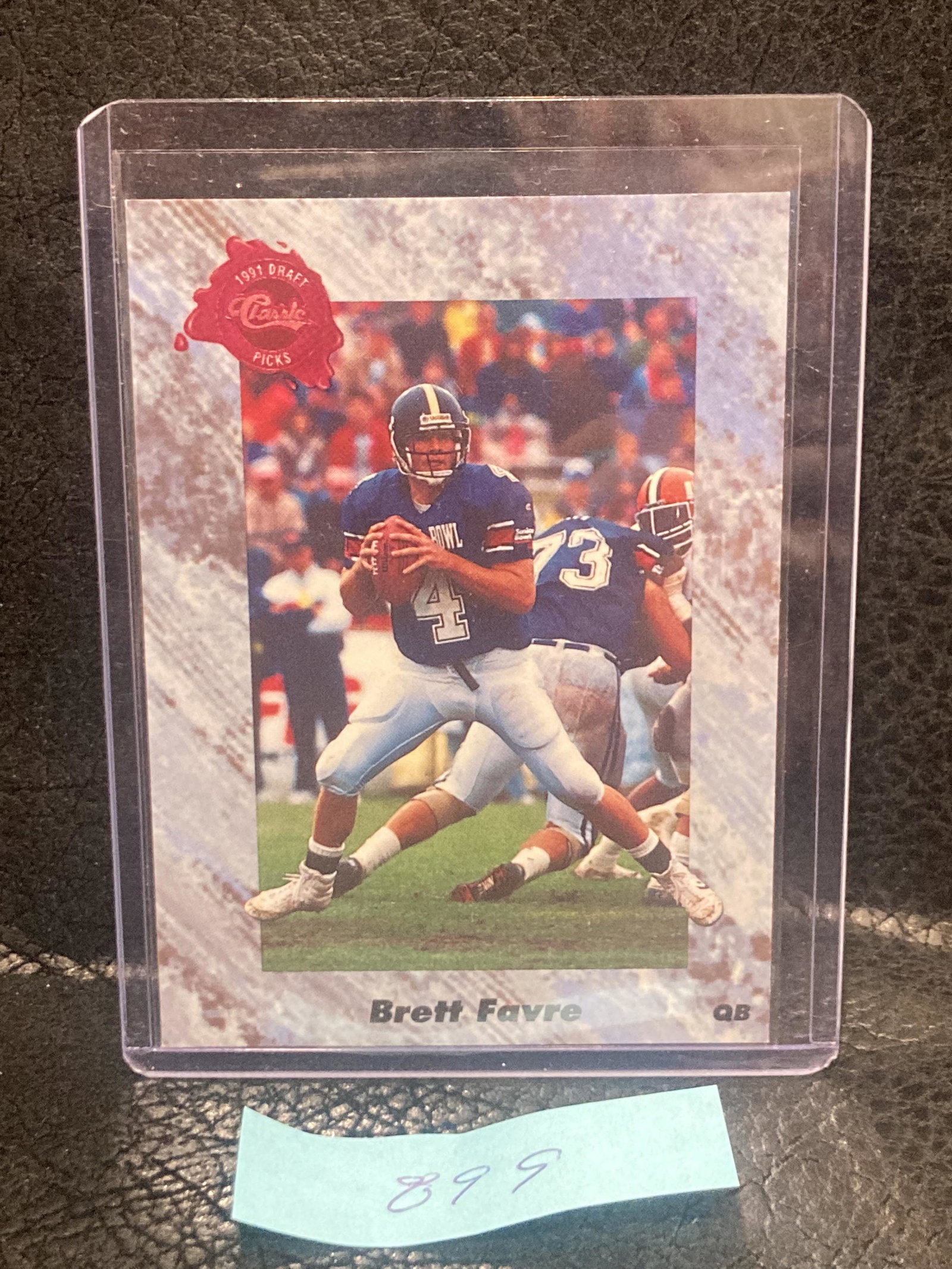 Brett Farve 1991 Classic Rookie #129 Draft Pick Falcons Packers: Brett Farve 1991 Classic Rookie #129 Draft Pick Falcons Packers
