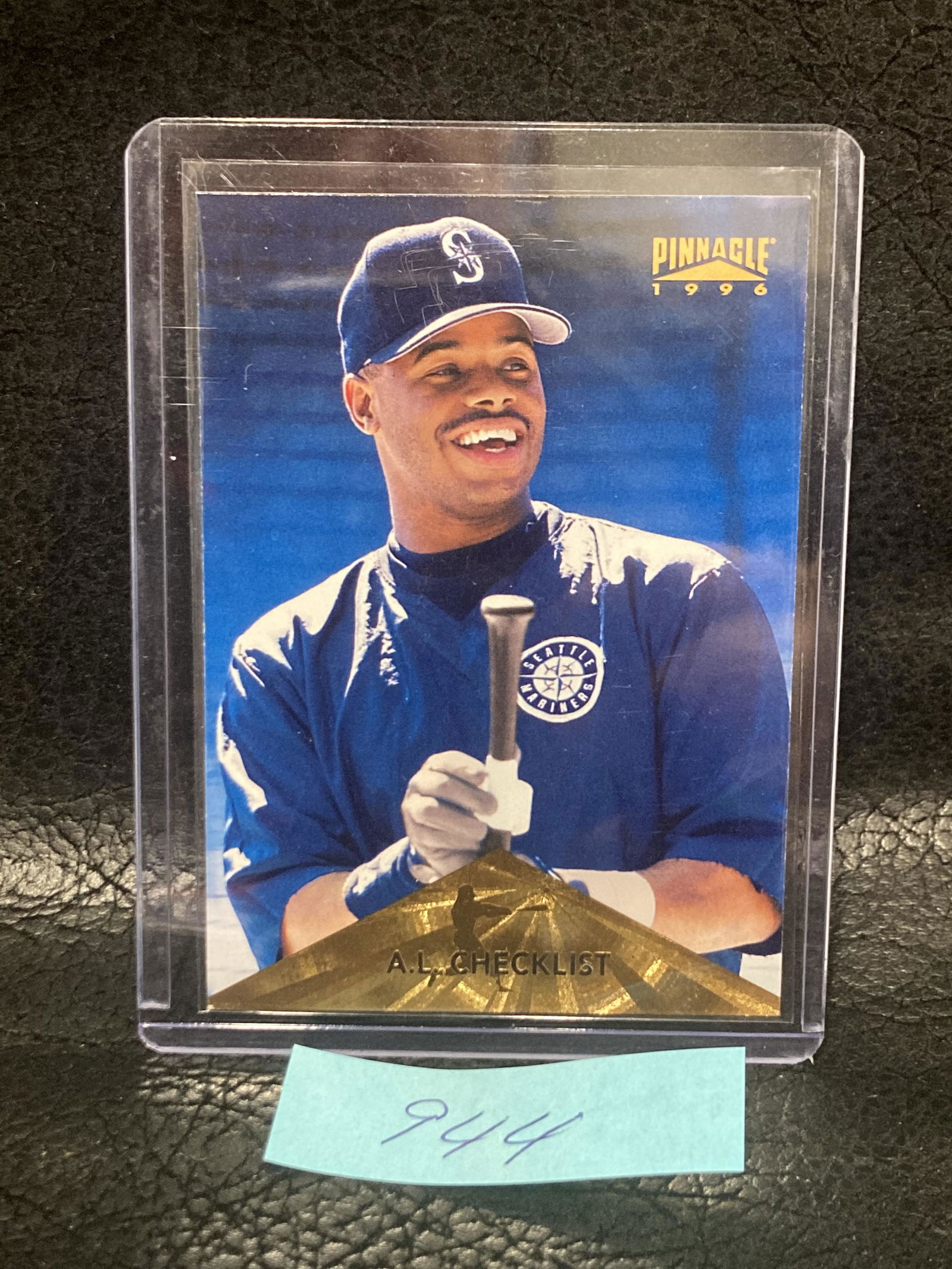 Ken Griffey Jr 1996 Pinnacle Baseball #195 Al Checklist Seattle Mariners Hof (1 of 2)