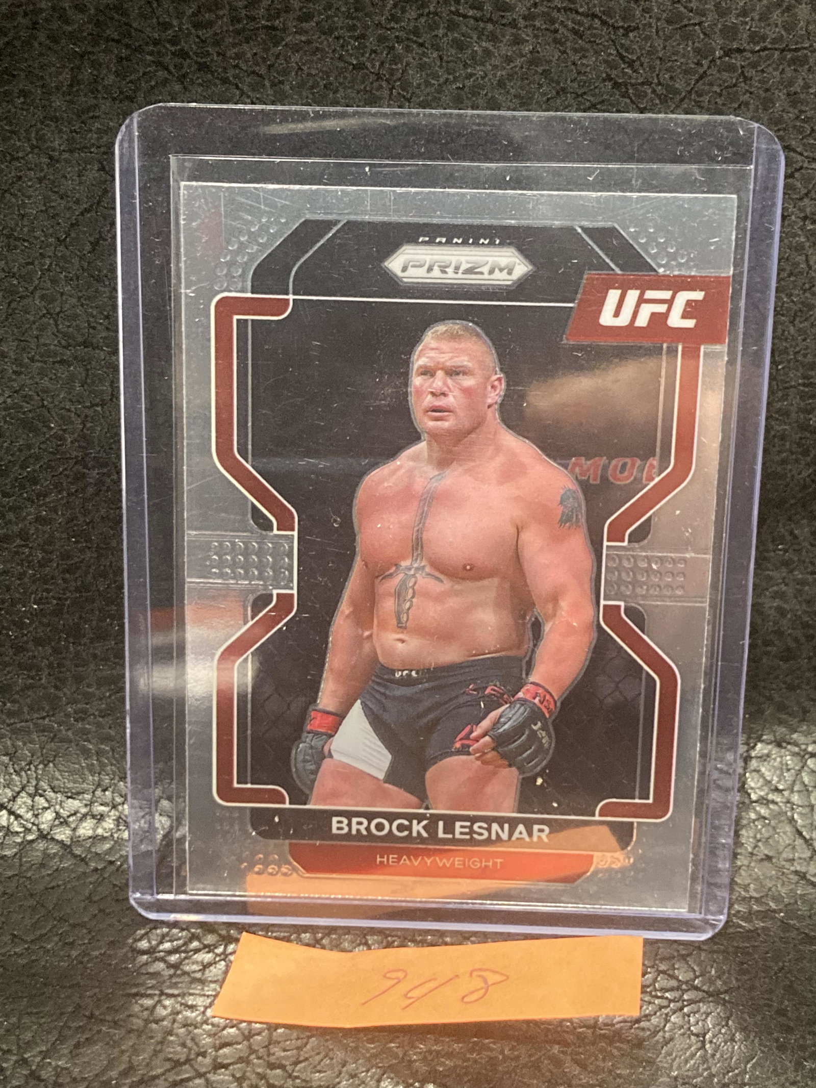 Brock Lesnar 2022 Panini Prizm Ufc Base Card #159 Heavyweight: Brock Lesnar 2022 Panini Prizm Ufc Base Card #159 Heavyweight