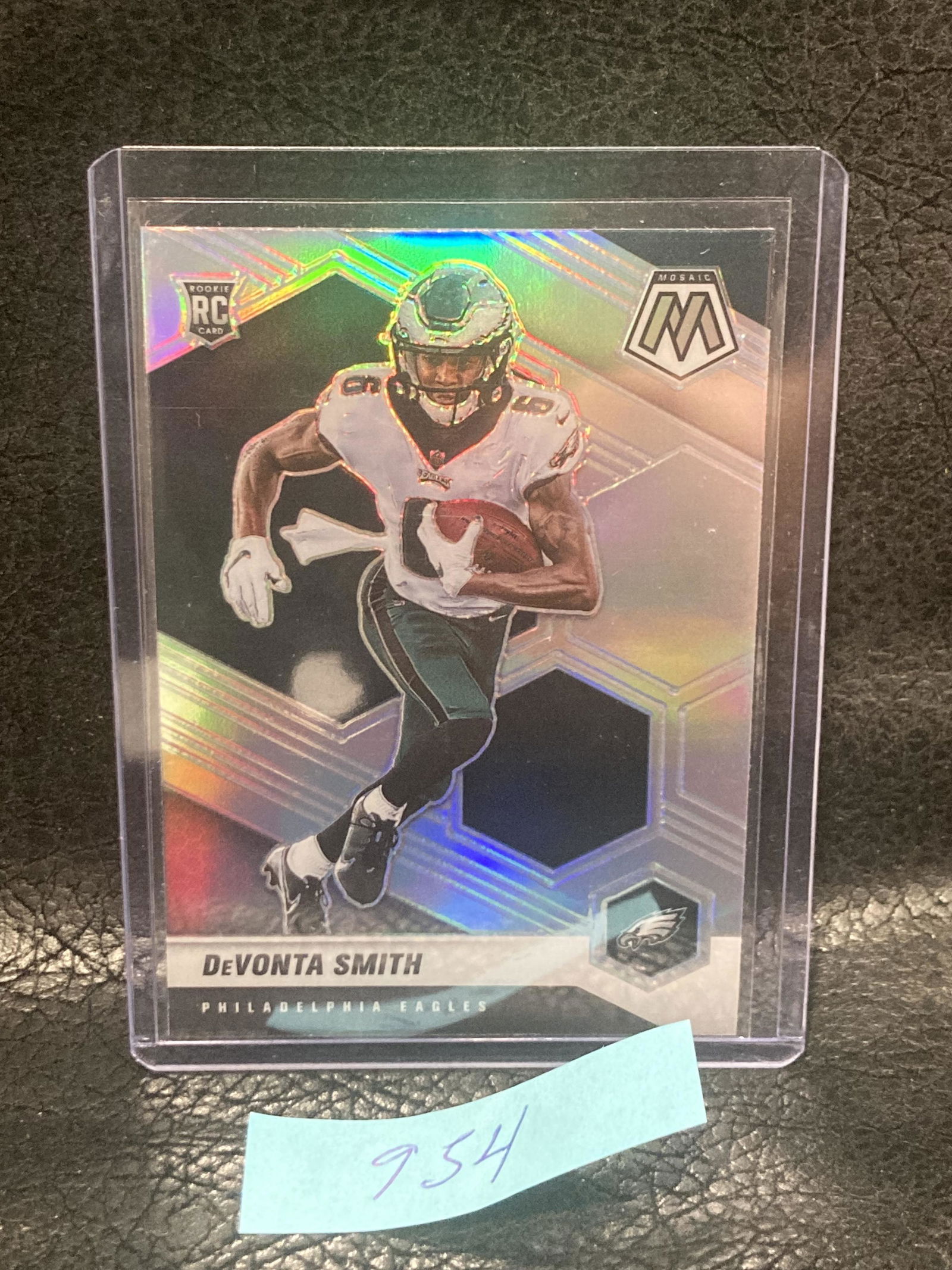 Devonta Smith 2021 Mosaic Silver Prizm Photo Variation Rookie Card Rc #305 (1 of 2)