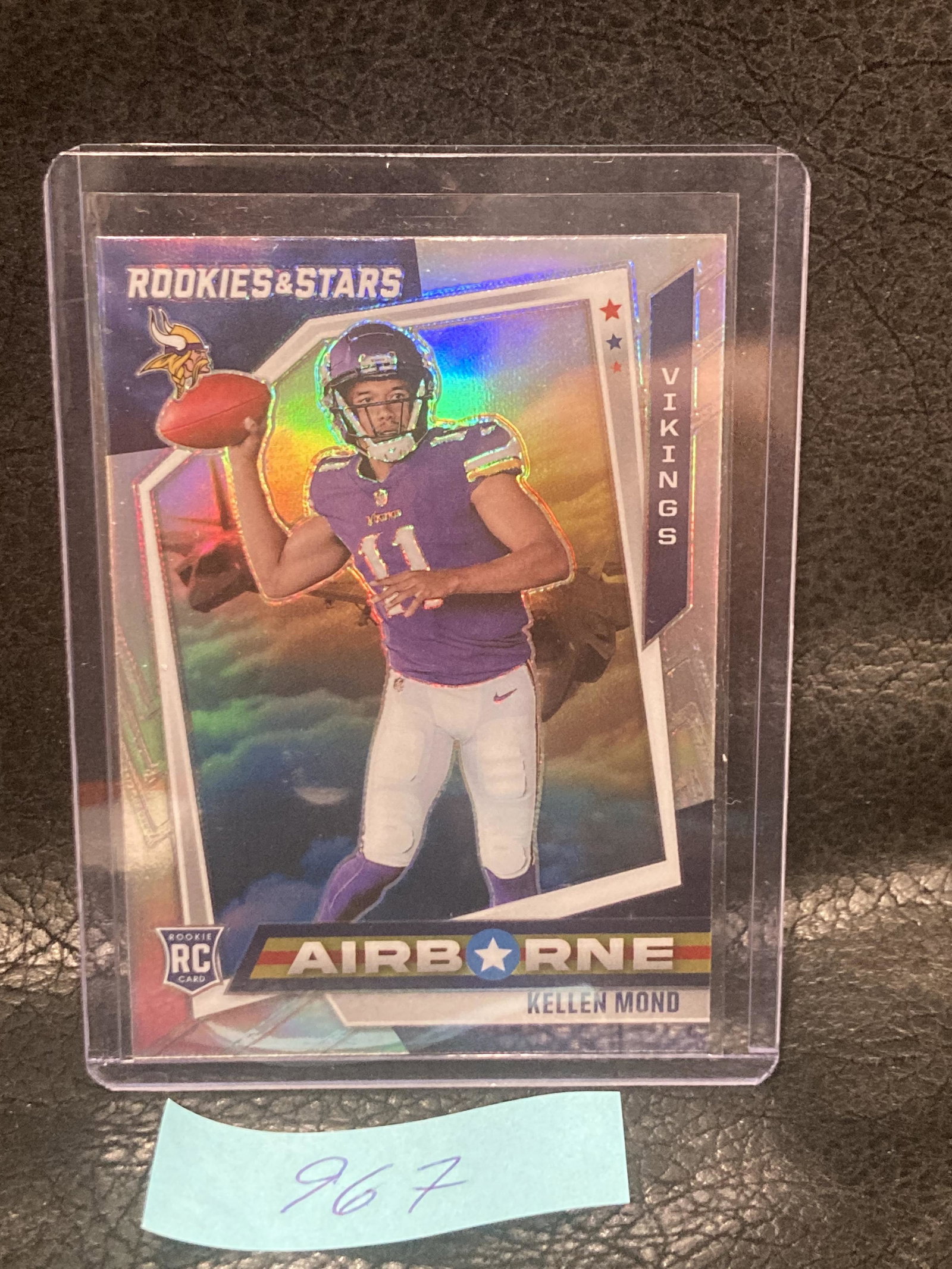 Kellen Mond 2021 Panini Rookies Stars Airborne Vikings Rookie Rc: Kellen Mond 2021 Panini Rookies Stars Airborne Vikings Rookie Rc