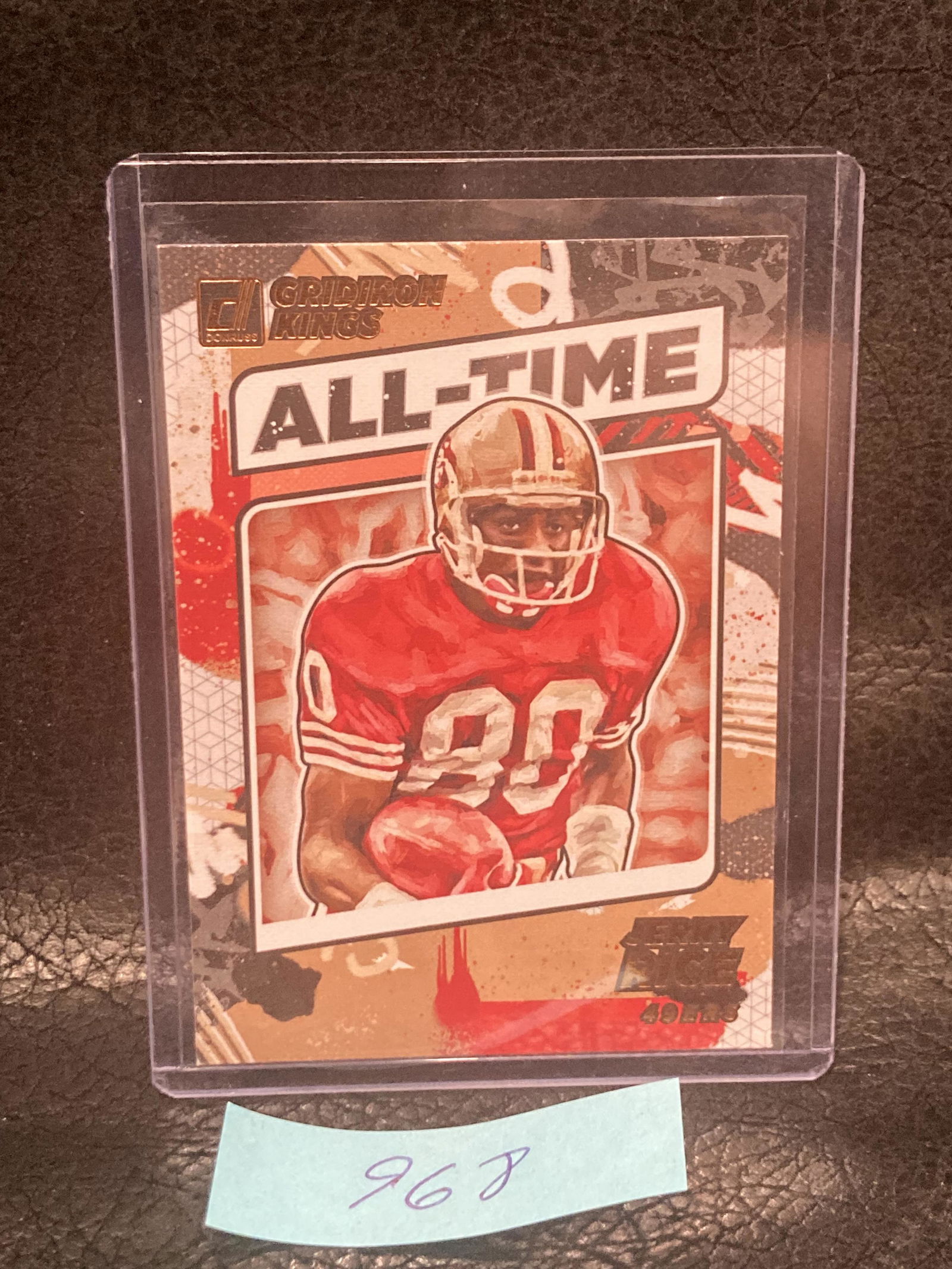 Jerry Rice 2021 Panini Donruss Gridiron Kings All-Time #AT-13 49ers (1 of 2)