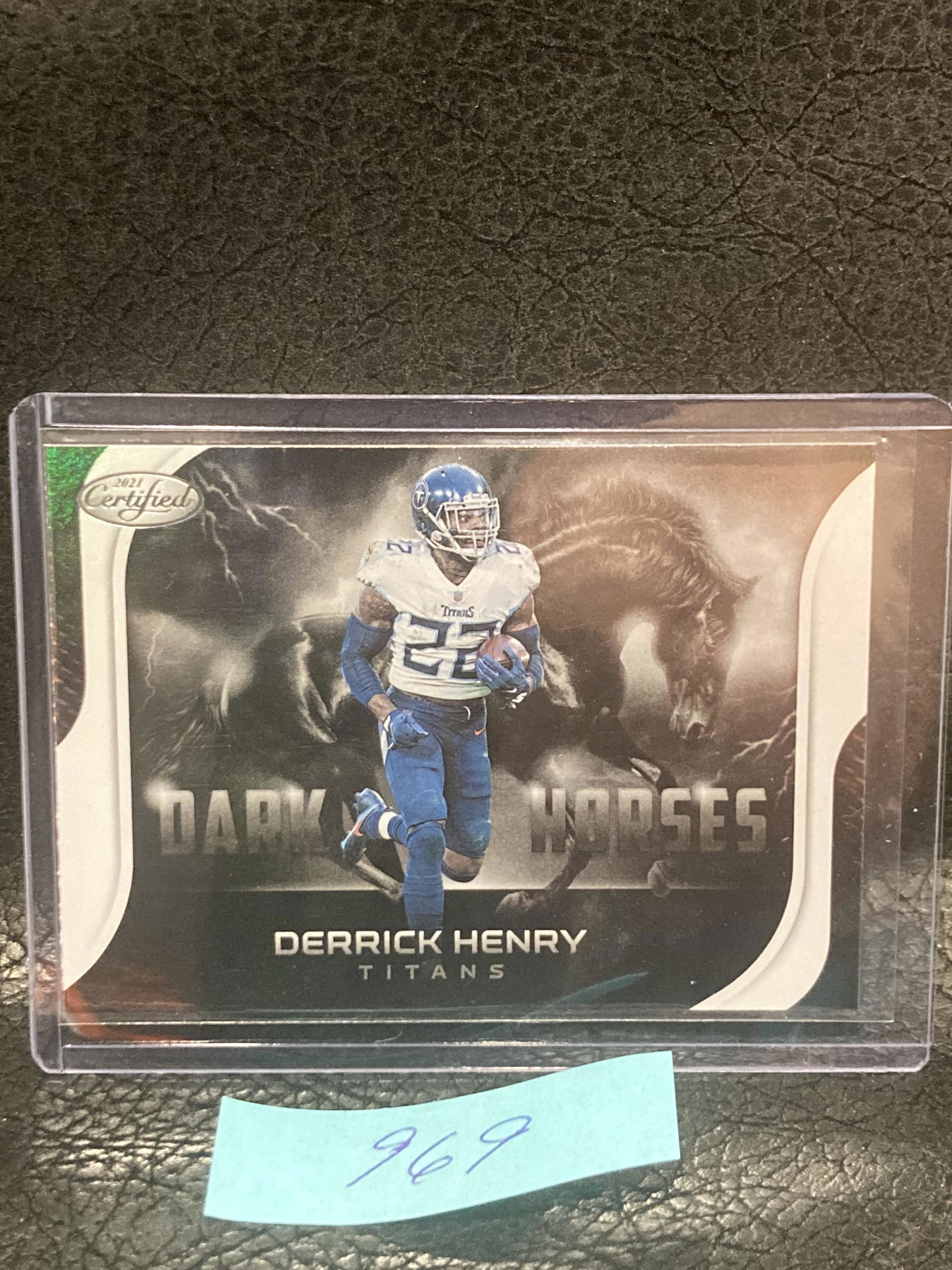 Derrick Henry 2021 Panini Certified Dark Horses Dh-4 Insert Tennessee Titans (1 of 2)