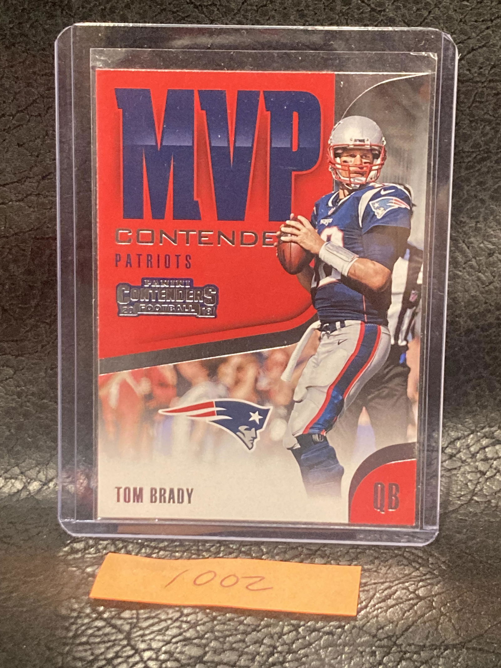 Tom Brady 2018 Panini Contenders Mvp Contenders No Mvp-4 Nm/M (1 of 2)