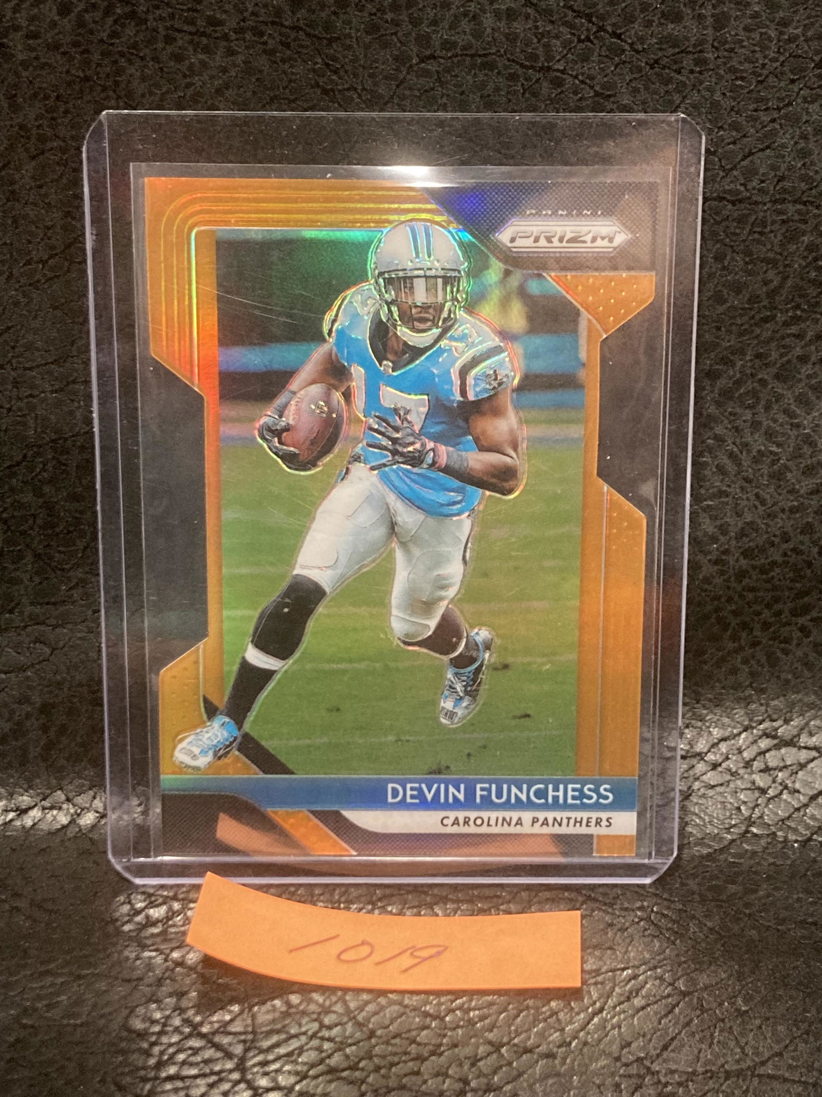 Devin Funchess 2018 Panini Prizm Die-Cut Orange #171 #/249 Panthers (1 of 2)