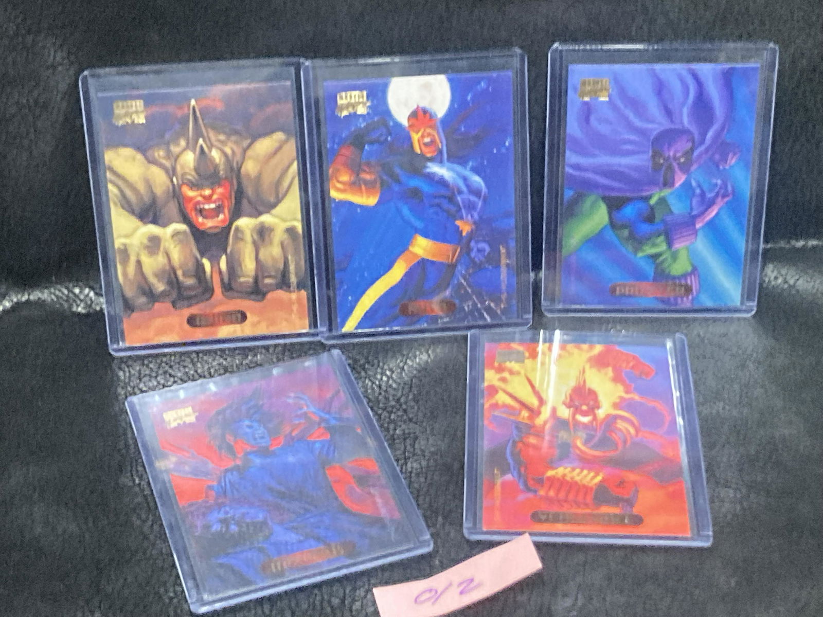 Lot Of 5 Marvel Comic Cards (1 of 2)