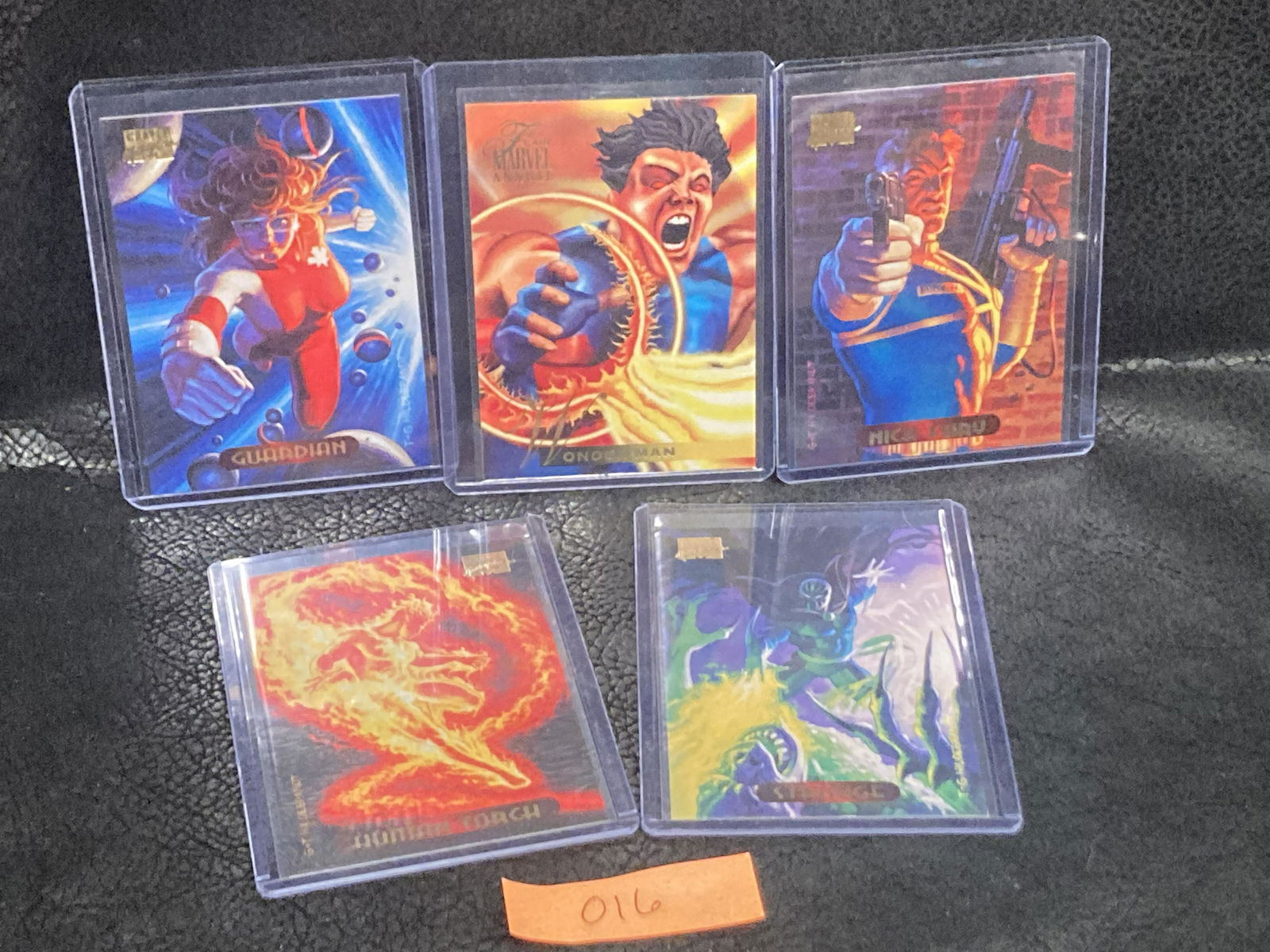 Lot Of 5 Marvel Comic Cards (1 of 2)