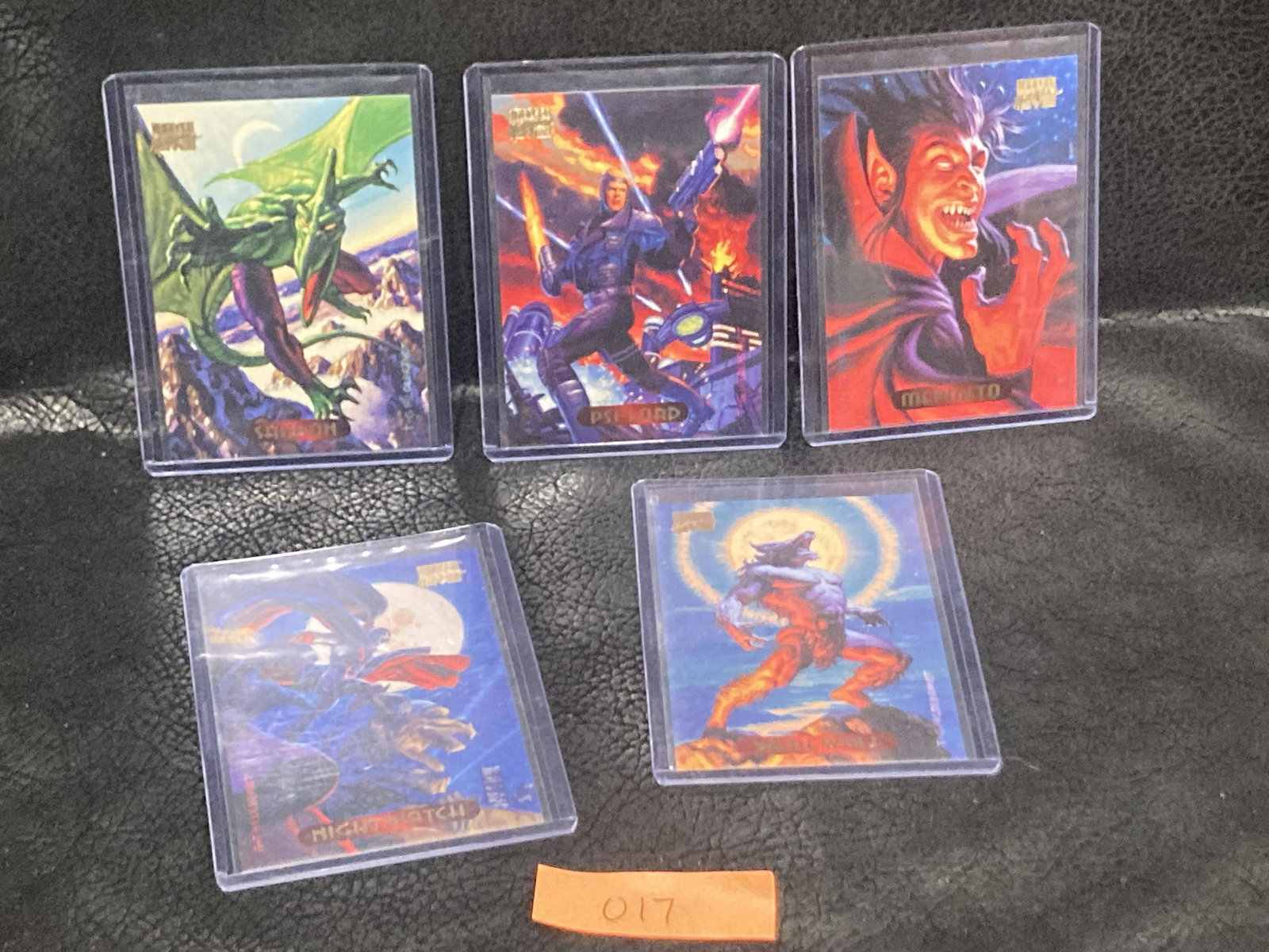 Lot Of 5 Marvel Comic Cards (1 of 2)