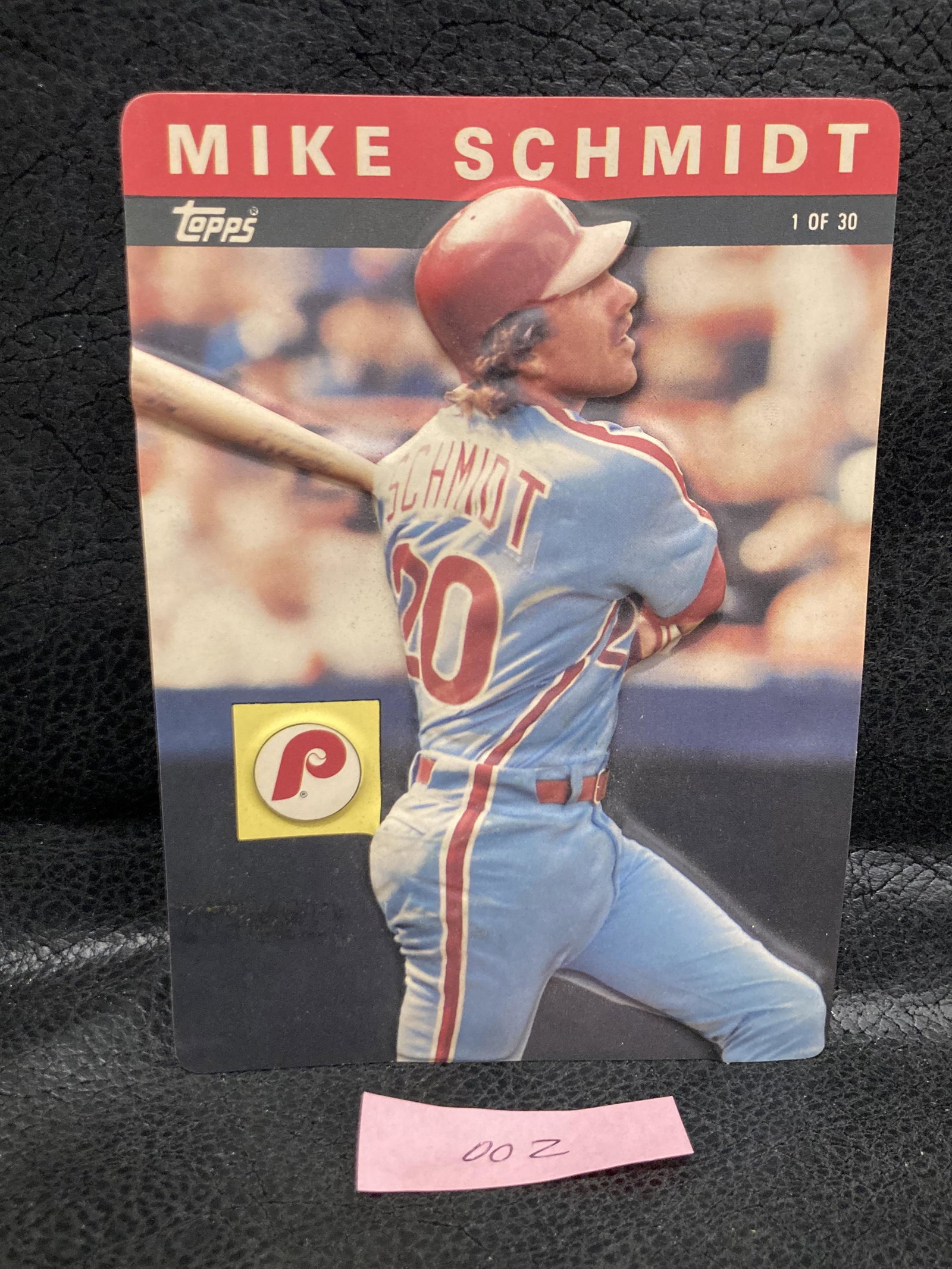 Mike Schmidt 1985 Topps 3-D Baseball Stars #1 Hof Phillies (1 of 2)