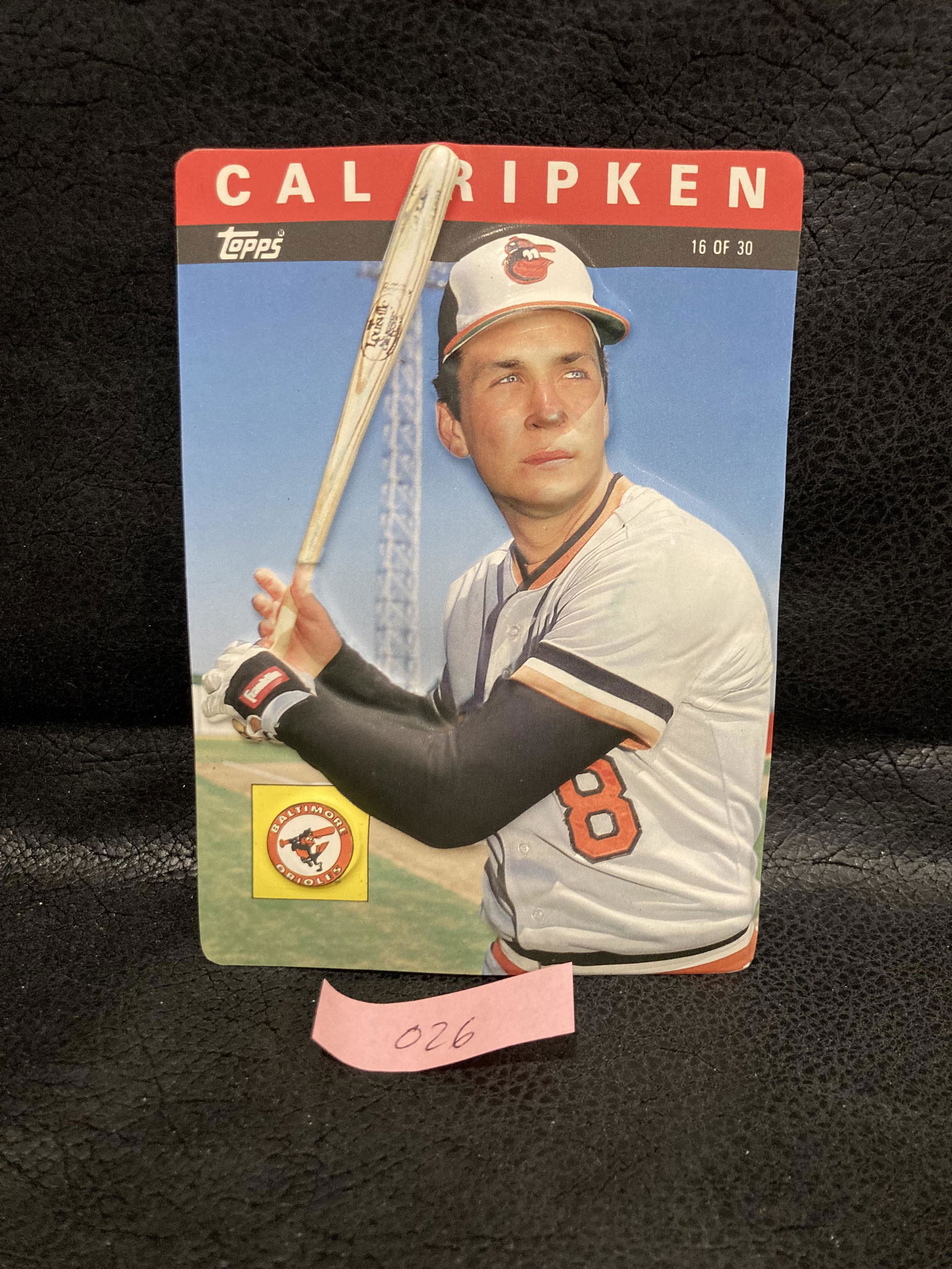 Cal Ripken Jr 1985 Topps 3-D Baseball Stars #16 Hof Orioles (1 of 2)