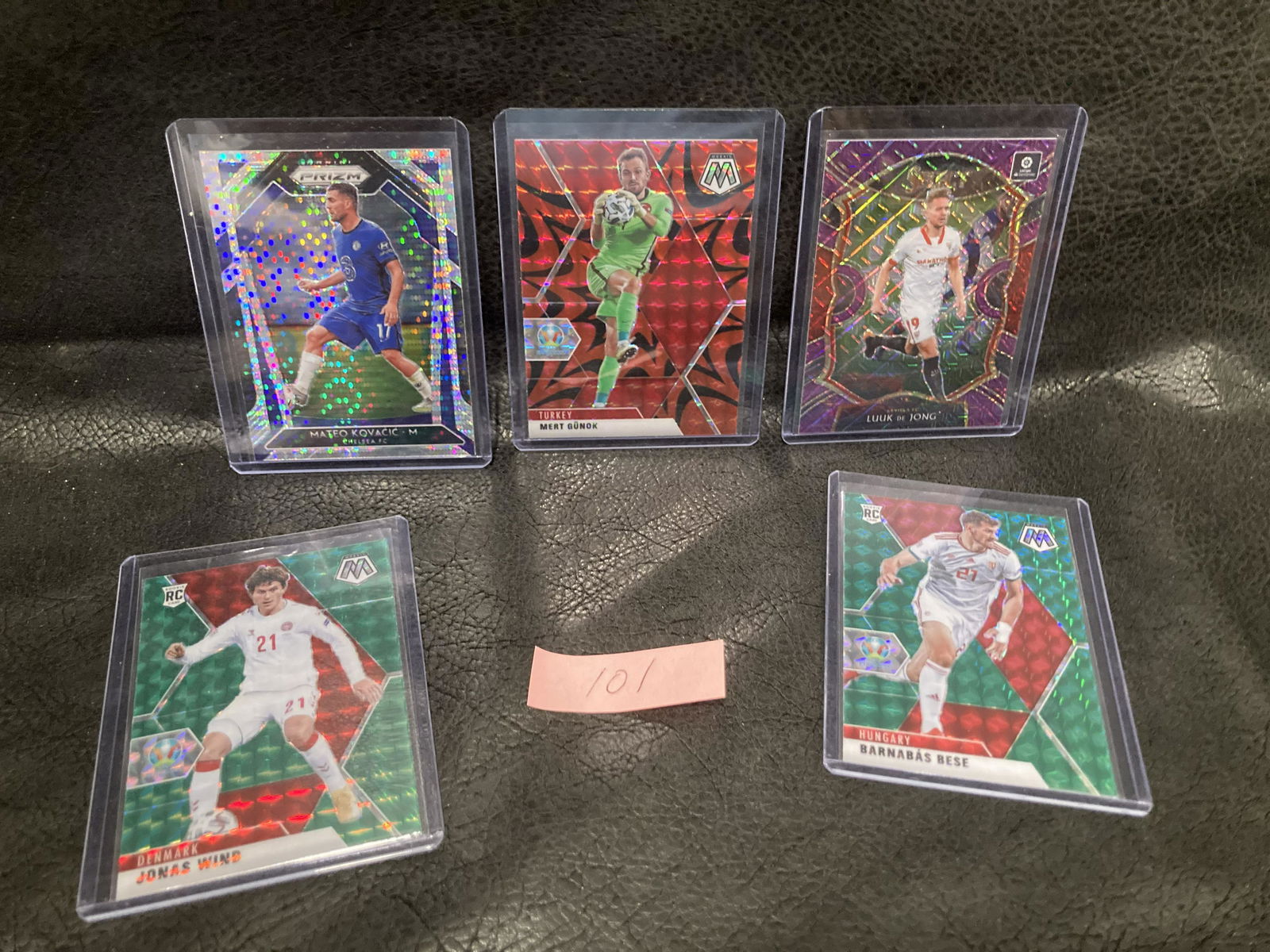 Lot of 5 2020-21 Panini Soccer Cards (1 of 2)