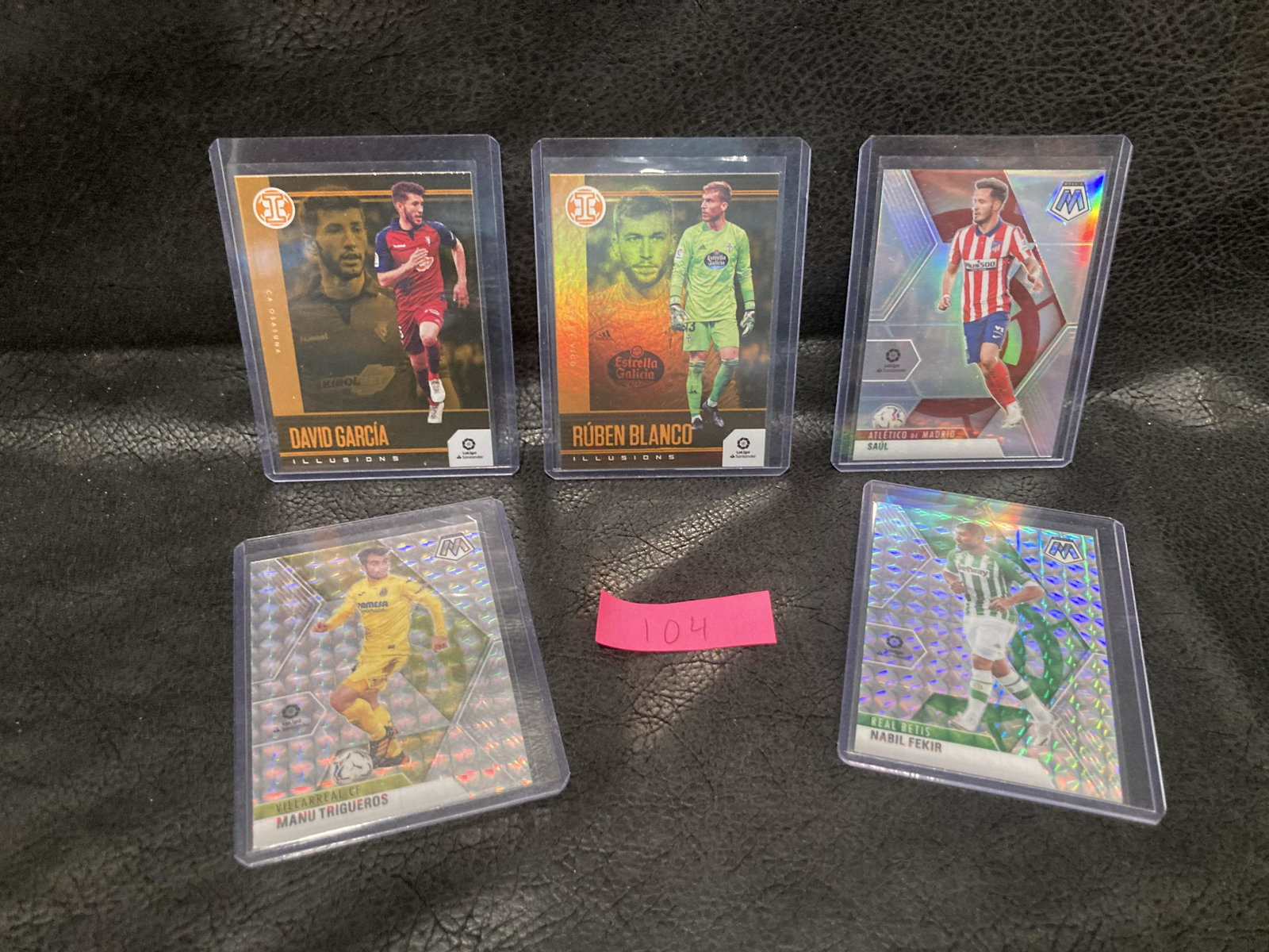 Lot of 5 2020-21 Panini Soccer Cards (1 of 2)