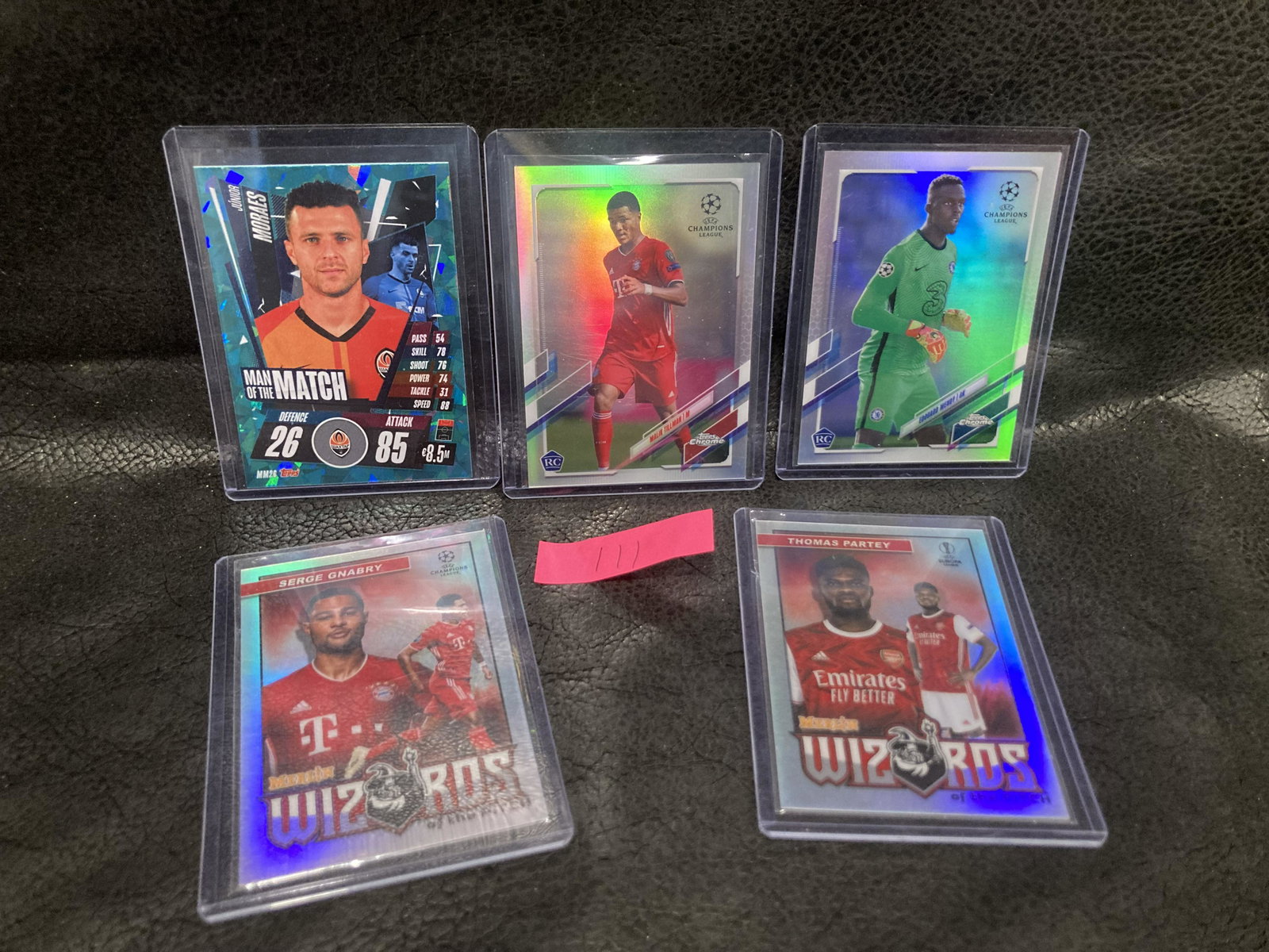 Lot of 5 2021 Topps Soccer Cards (1 of 2)