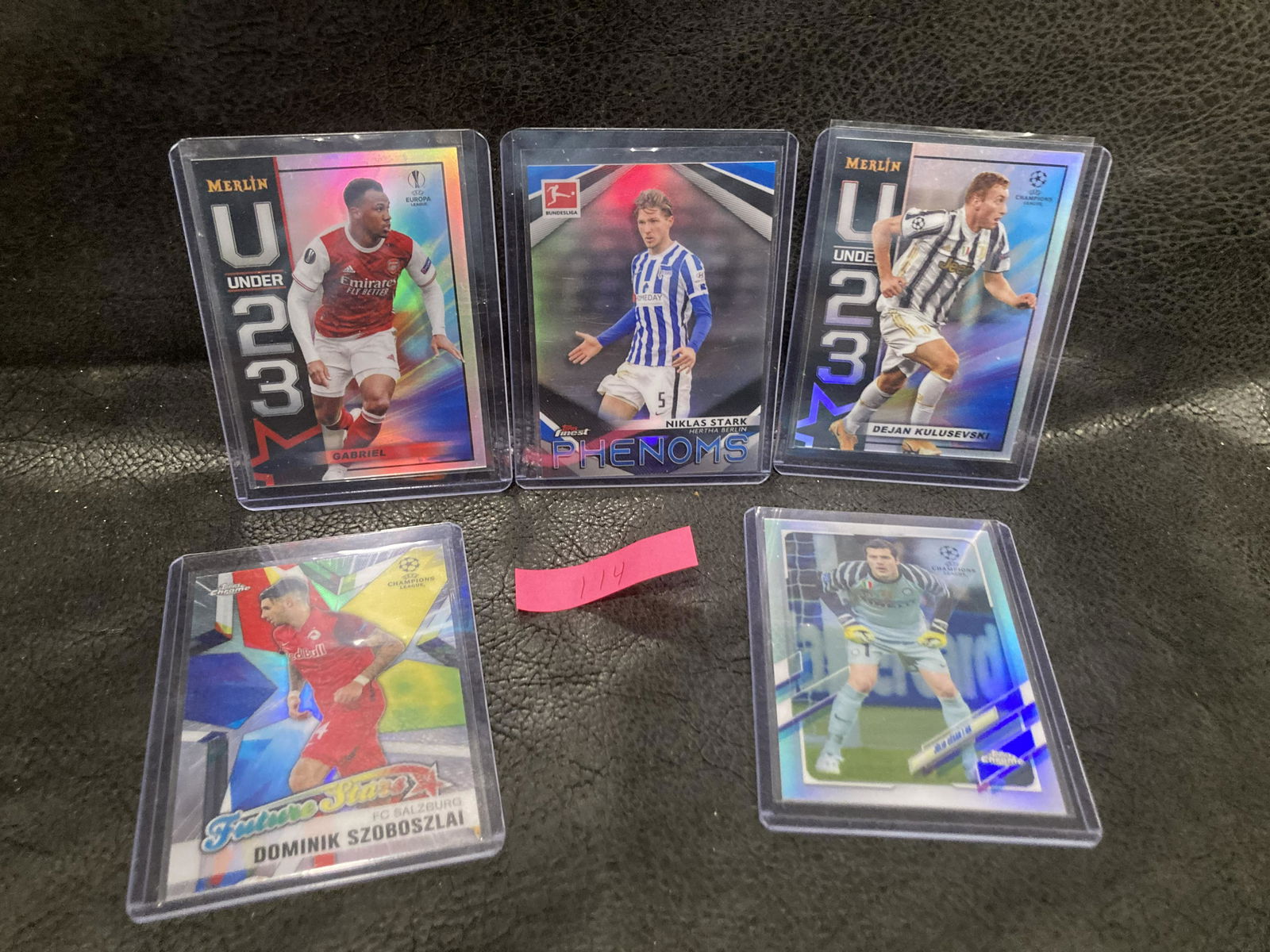 Lot of 5 2021 Topps Soccer Cards (1 of 2)